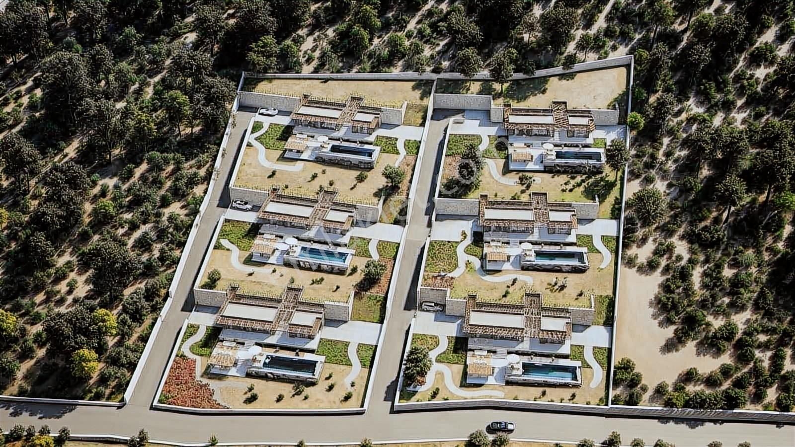 Bodrum Gümüşlük Projeden Satılık 4+1 Villa - Görsel 17