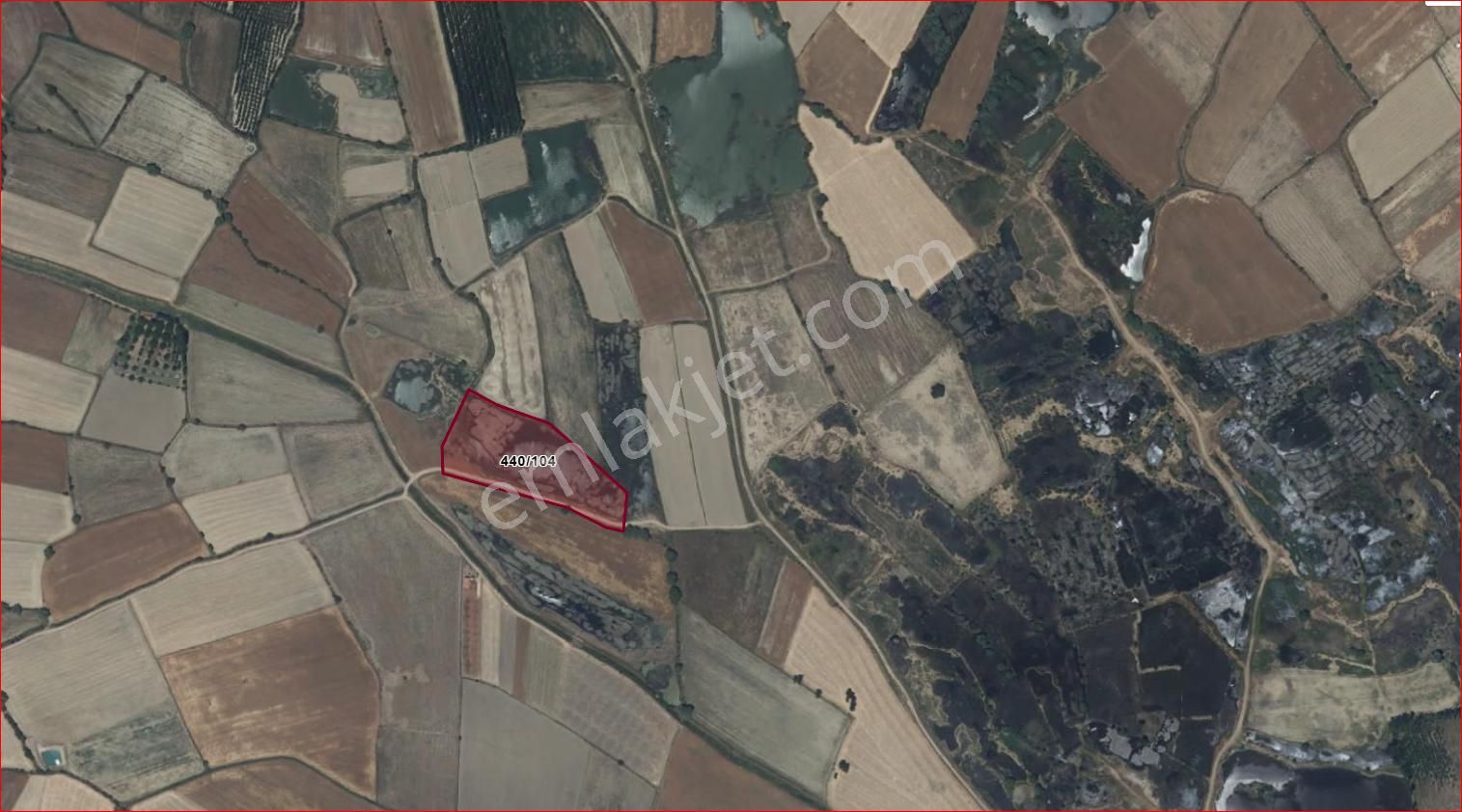 Ağlasun Kum Mah.de Satılık 2 Adet Fırsat Tarla - Görsel 3