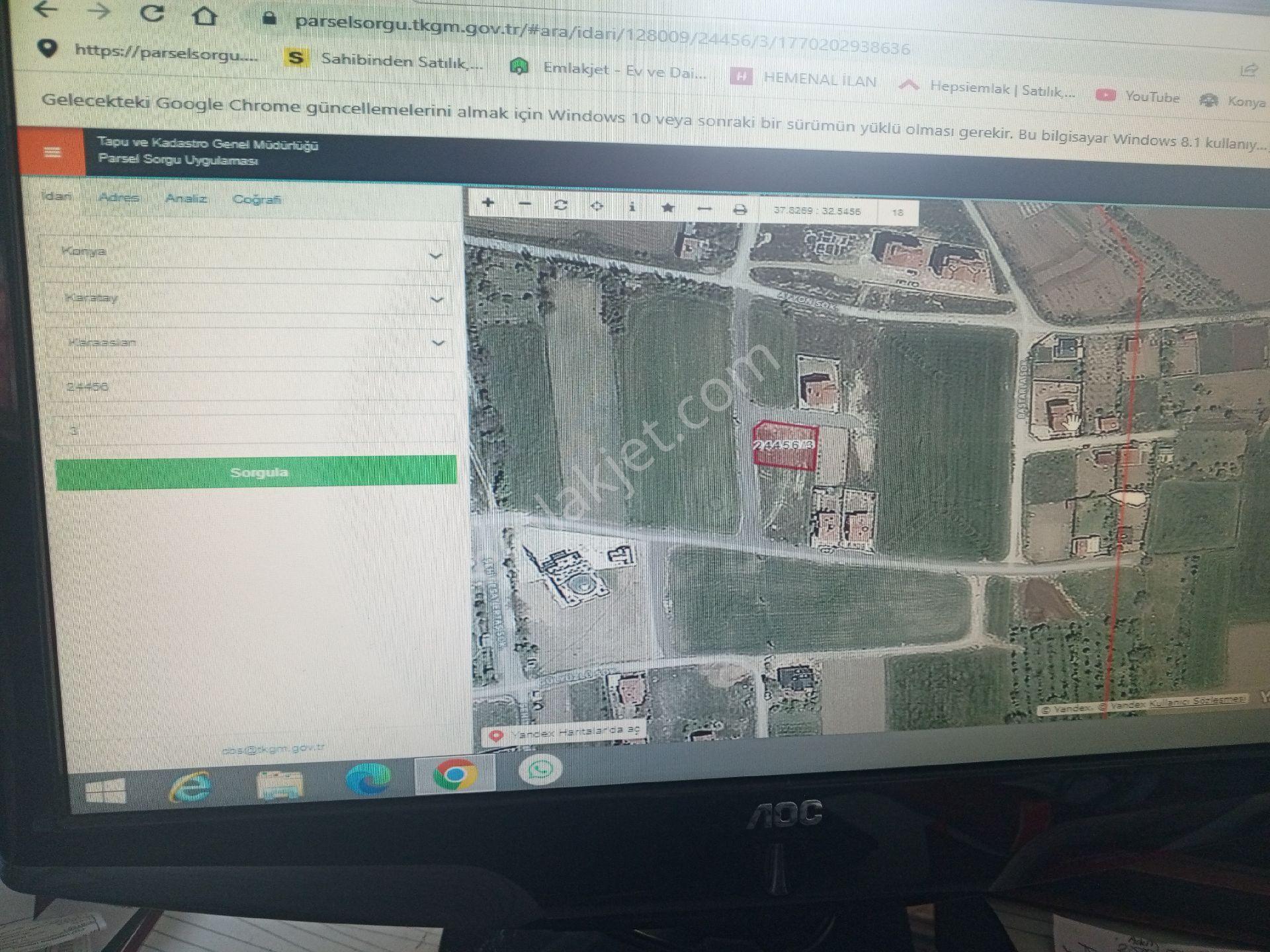 Konya Karatay Karaaslan Mah. 648 M2 3 - Görsel 2