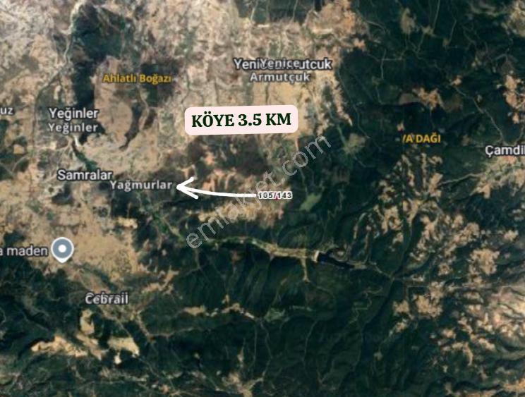 Kütahya Gediz Yağmurlar Köyünde 4.273 M² Tarla Satılıktır - Görsel 4