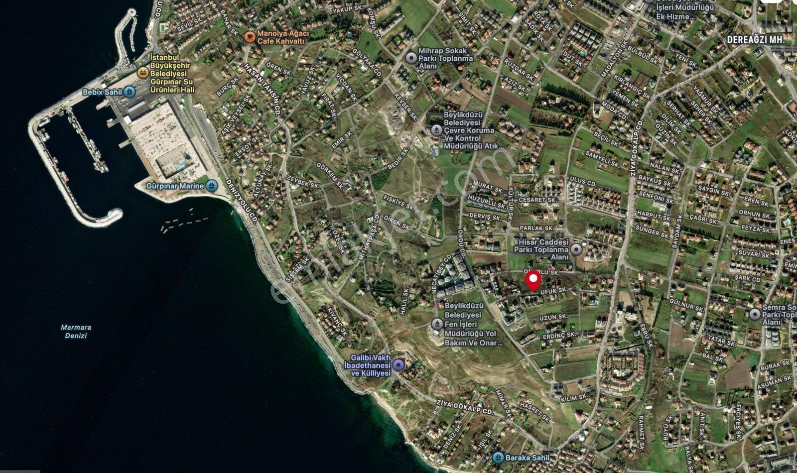 Beylikdüzü Gürpınar Da Marinaya Yakın Satılık İmarlı Arsa