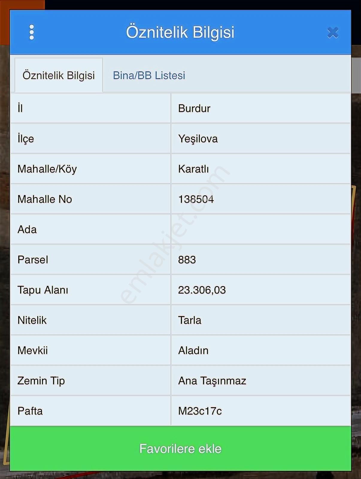 Burdur Yeşilova Da Satılık Arsa - Görsel 4