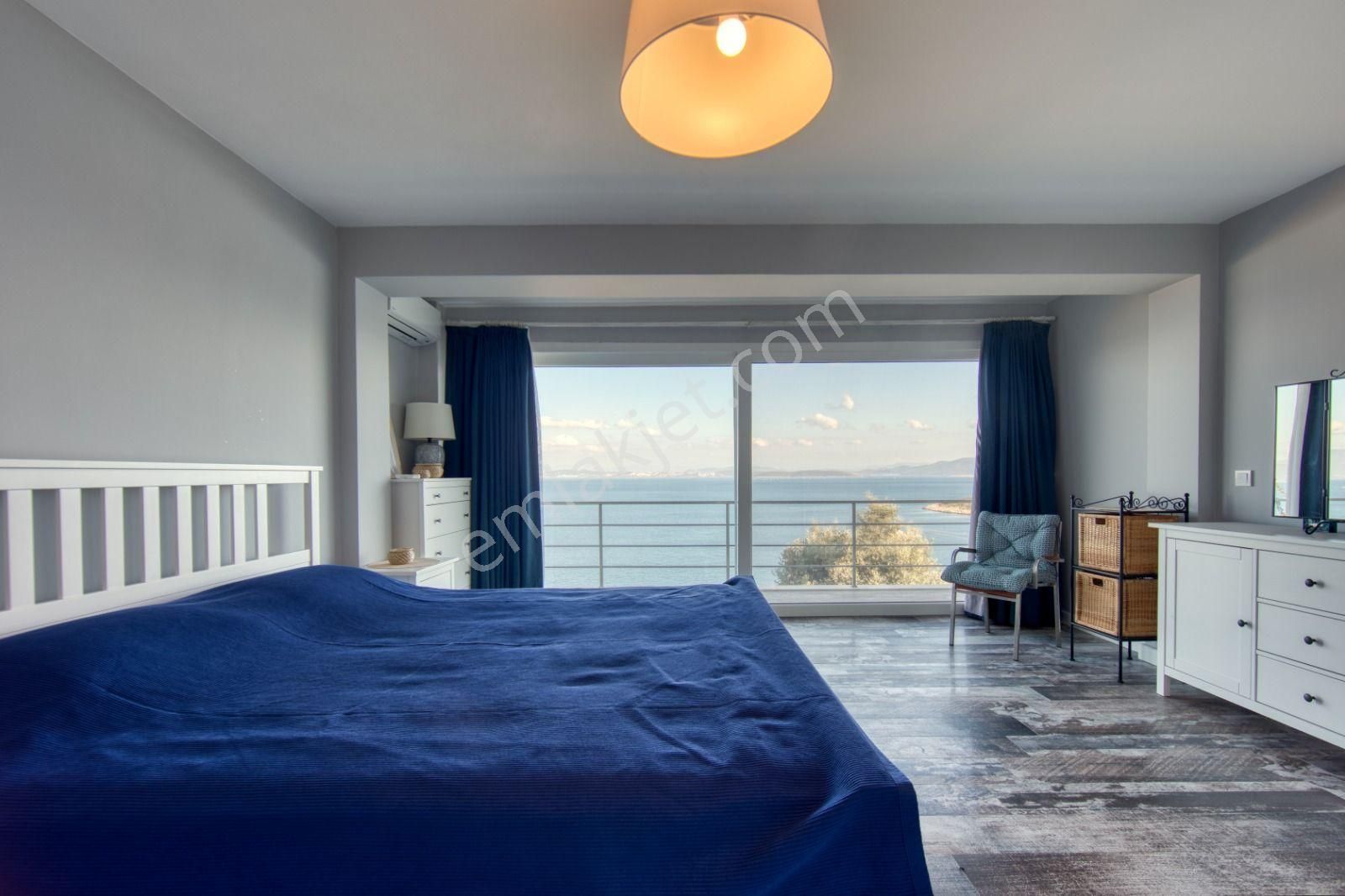 Bodrum Türkbükü Hebil'de Denize En Ön Sıra Dubleks Villa - Görsel 16