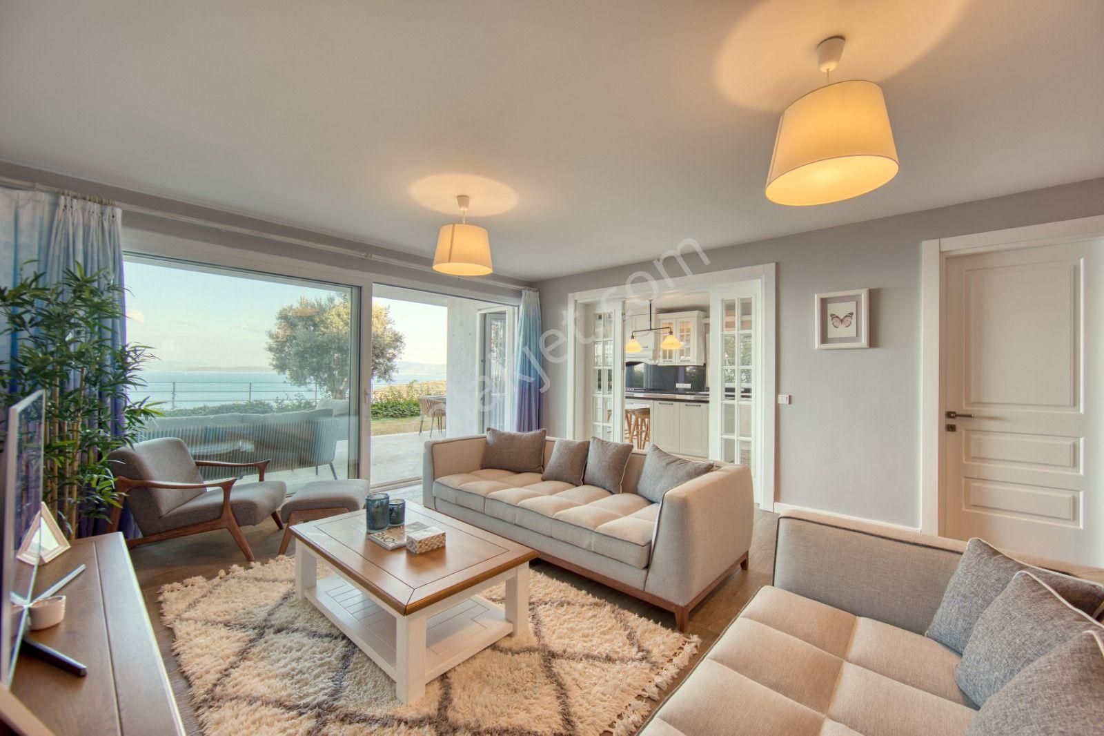 Bodrum Türkbükü Hebil'de Denize En Ön Sıra Dubleks Villa - Görsel 14