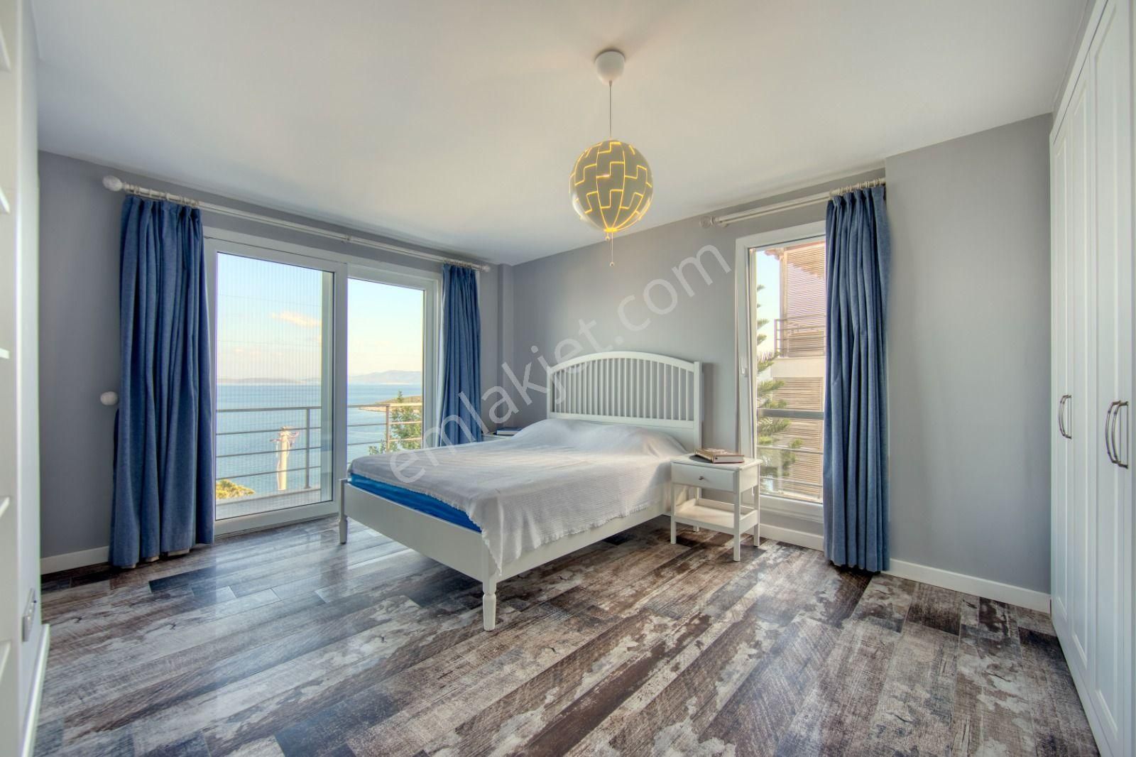 Bodrum Türkbükü Hebil'de Denize En Ön Sıra Dubleks Villa - Görsel 21