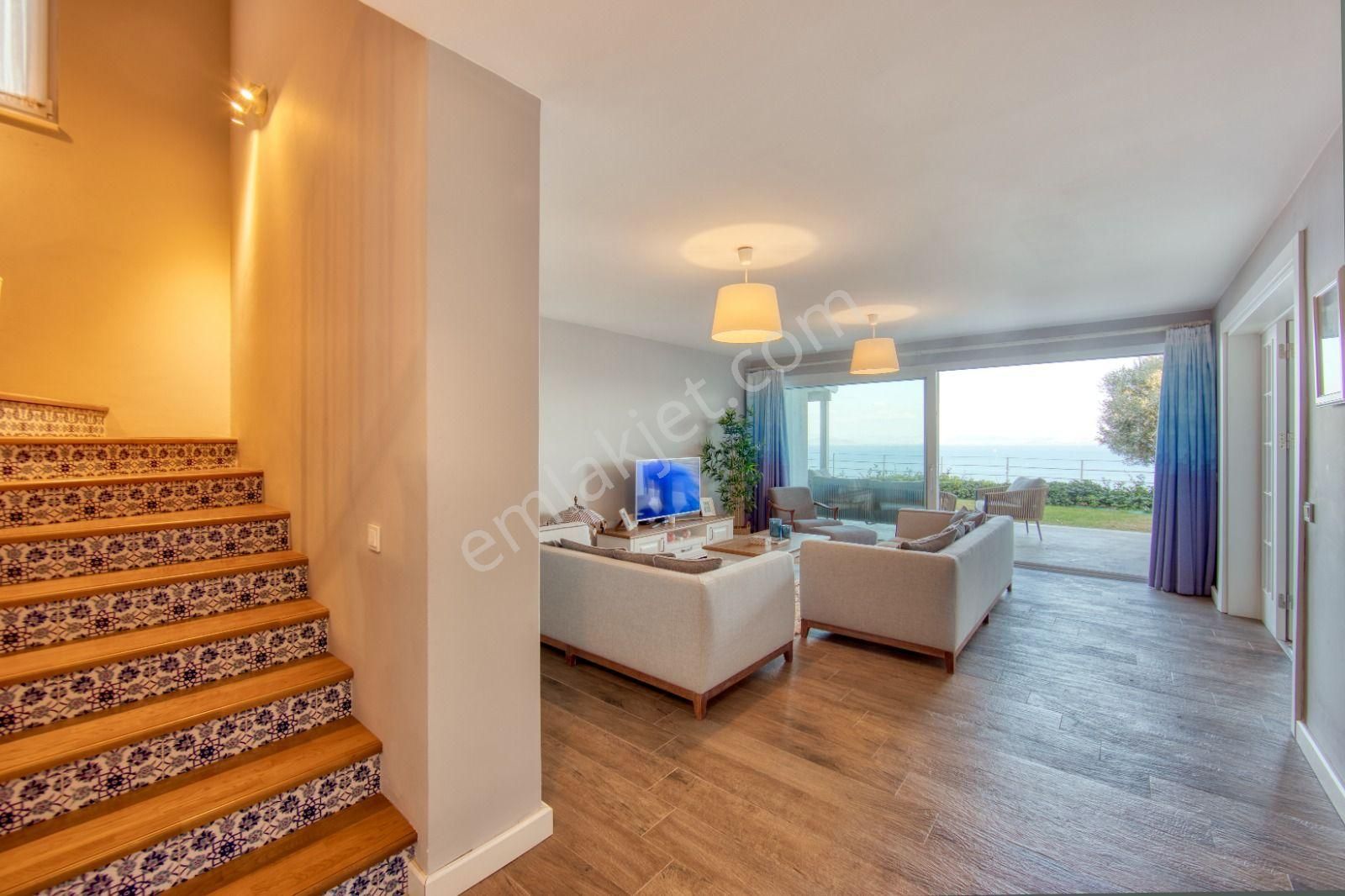 Bodrum Türkbükü Hebil'de Denize En Ön Sıra Dubleks Villa - Görsel 15