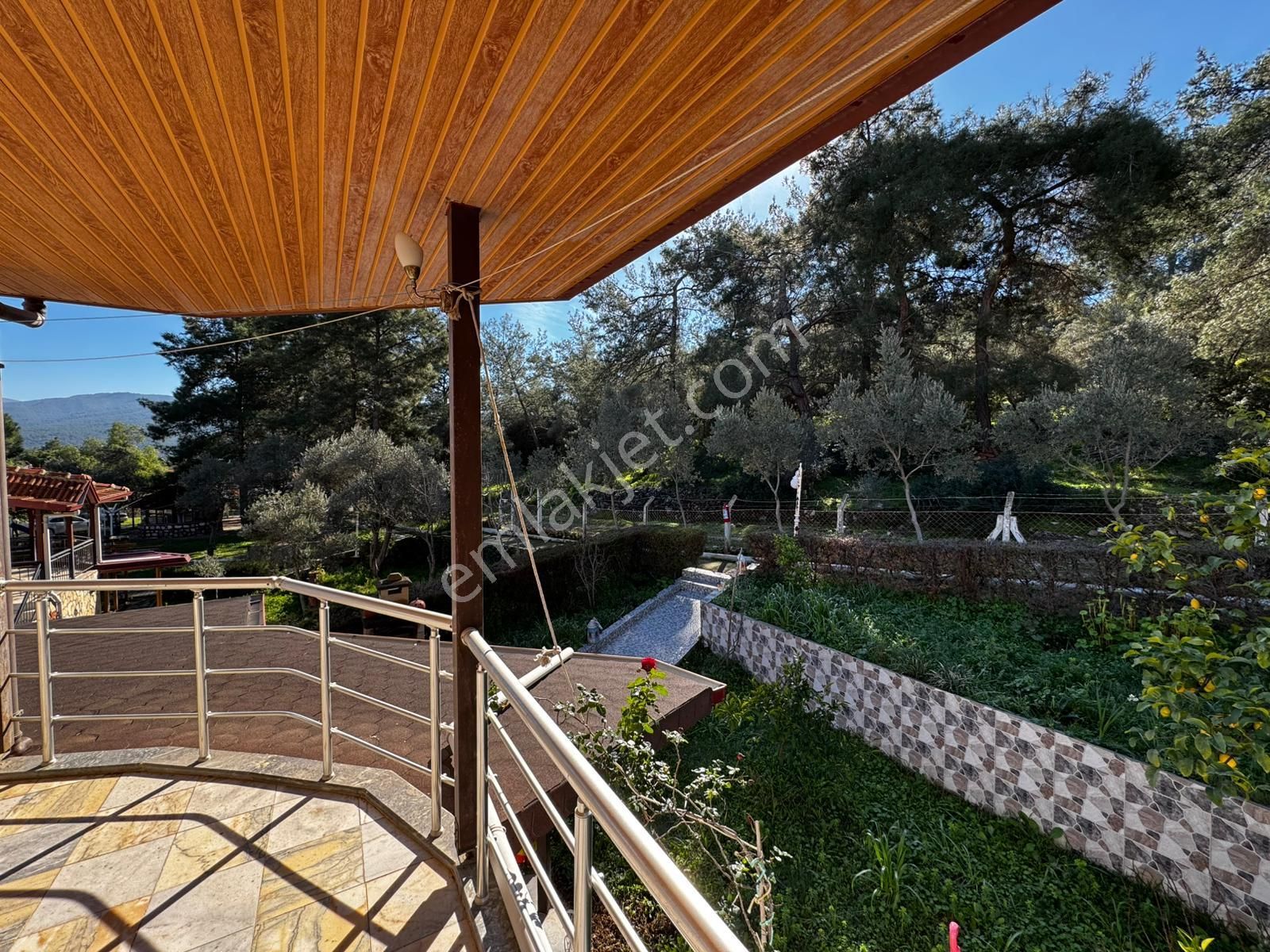 Deniz Ve Doğa Manzaralı Bahçeli İkiz Villa - Görsel 32