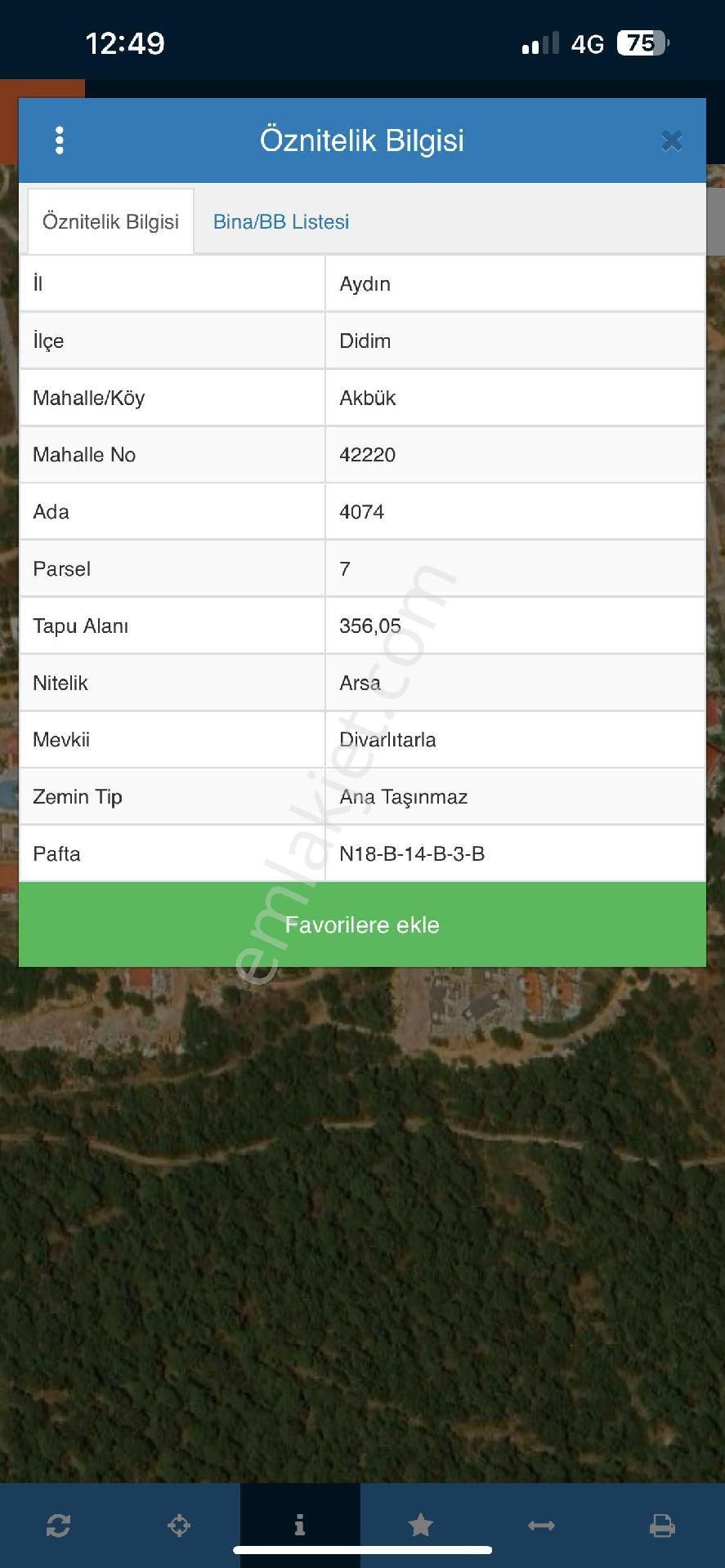 Didim Akbük Denize 450 Metre Müstakil Villa Arsası - Görsel 2