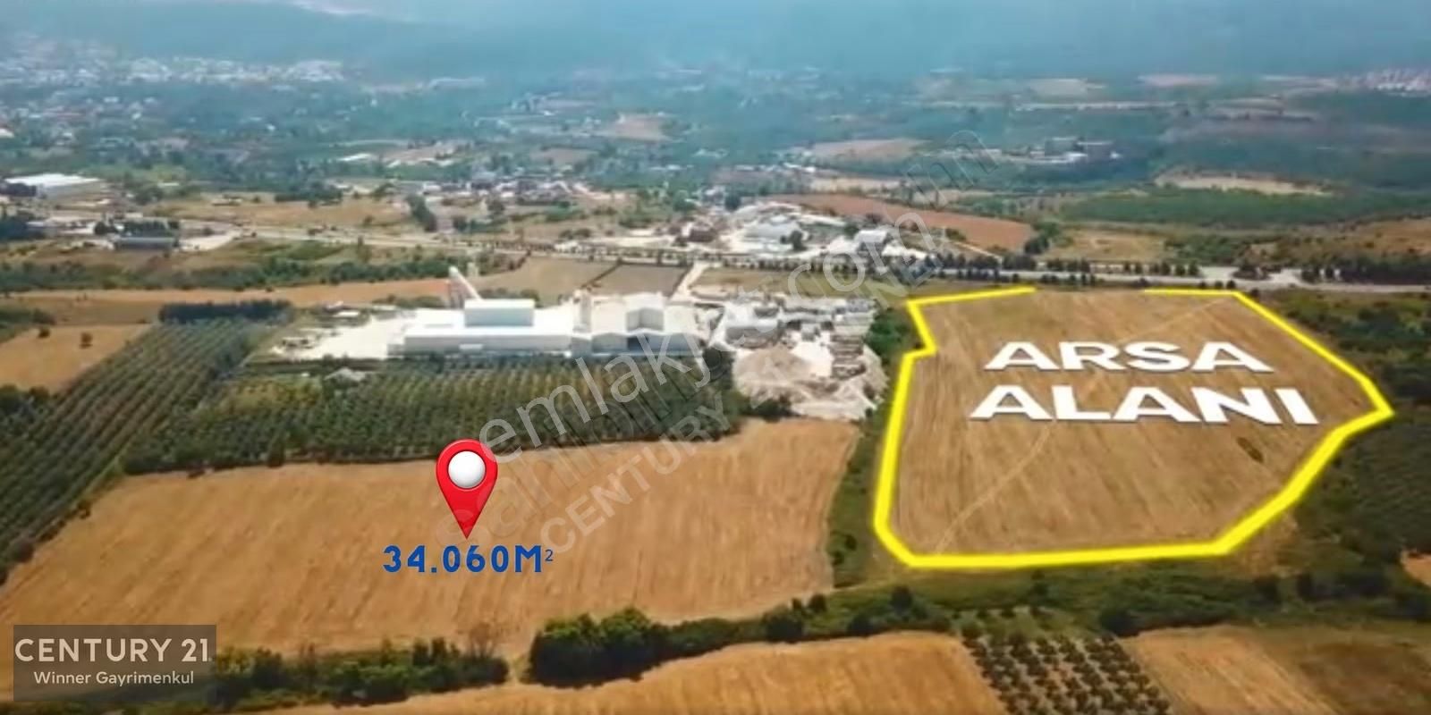 C21 Winner Bursa Orhangazi Cihanköy 34.060 M² Satılık Tarla - Görsel 5