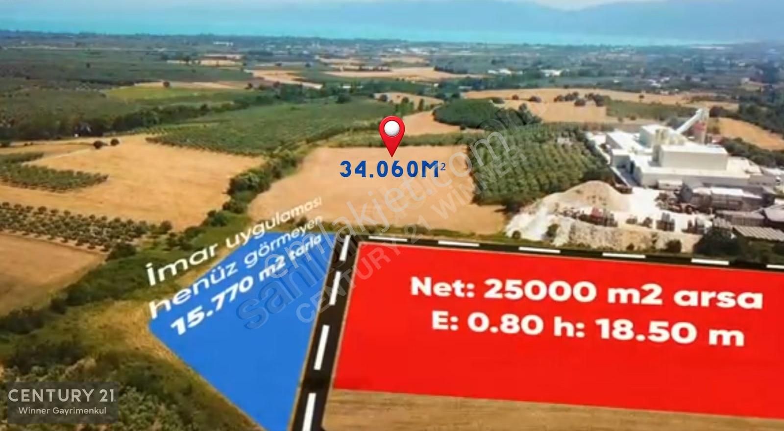 C21 Winner Bursa Orhangazi Cihanköy 34.060 M² Satılık Tarla - Görsel 4