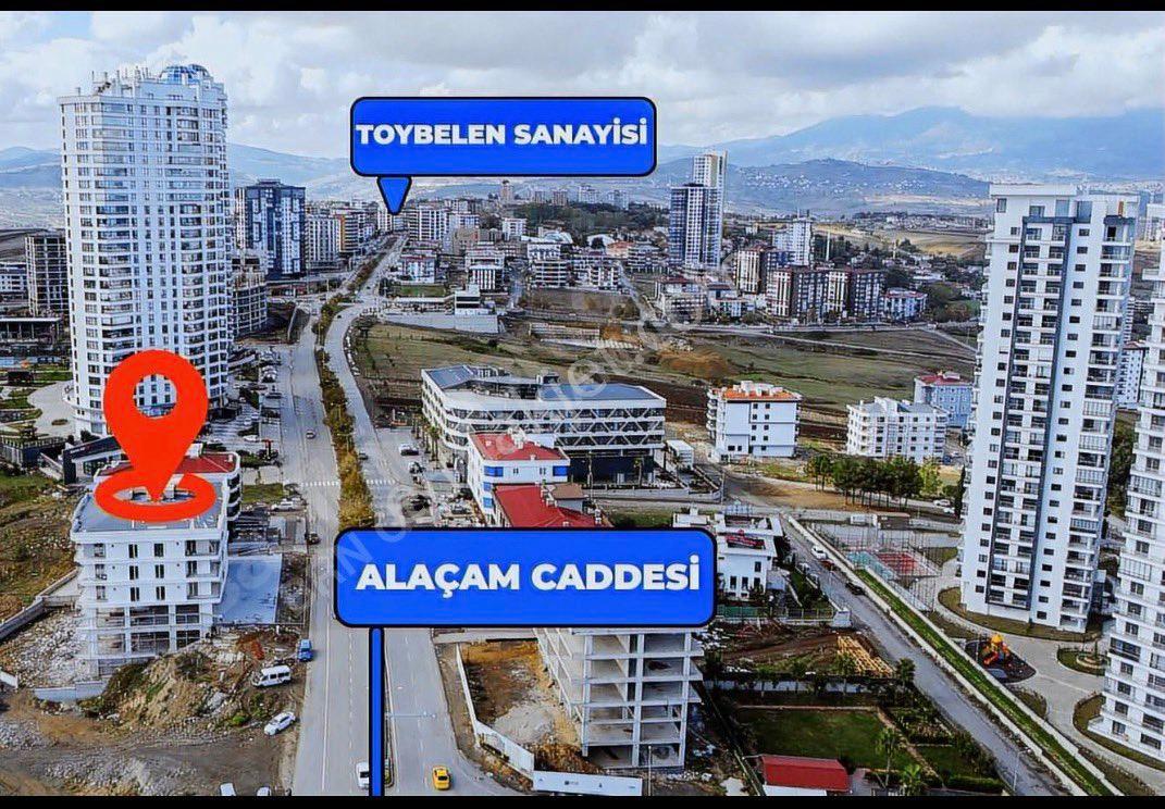 Gökdelenler Bölgesi Alaçam Caddesine Cephe Baran Line Projesi 80m2 Lüks 1+1 Ofis - Görsel 19