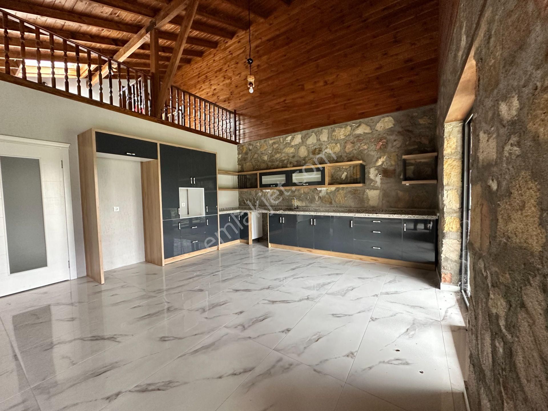 ▀mera Emlaktan Kazdağları Çamcı Köyü Sıfır Site İçi 3+1 Taş Ev - Görsel 15