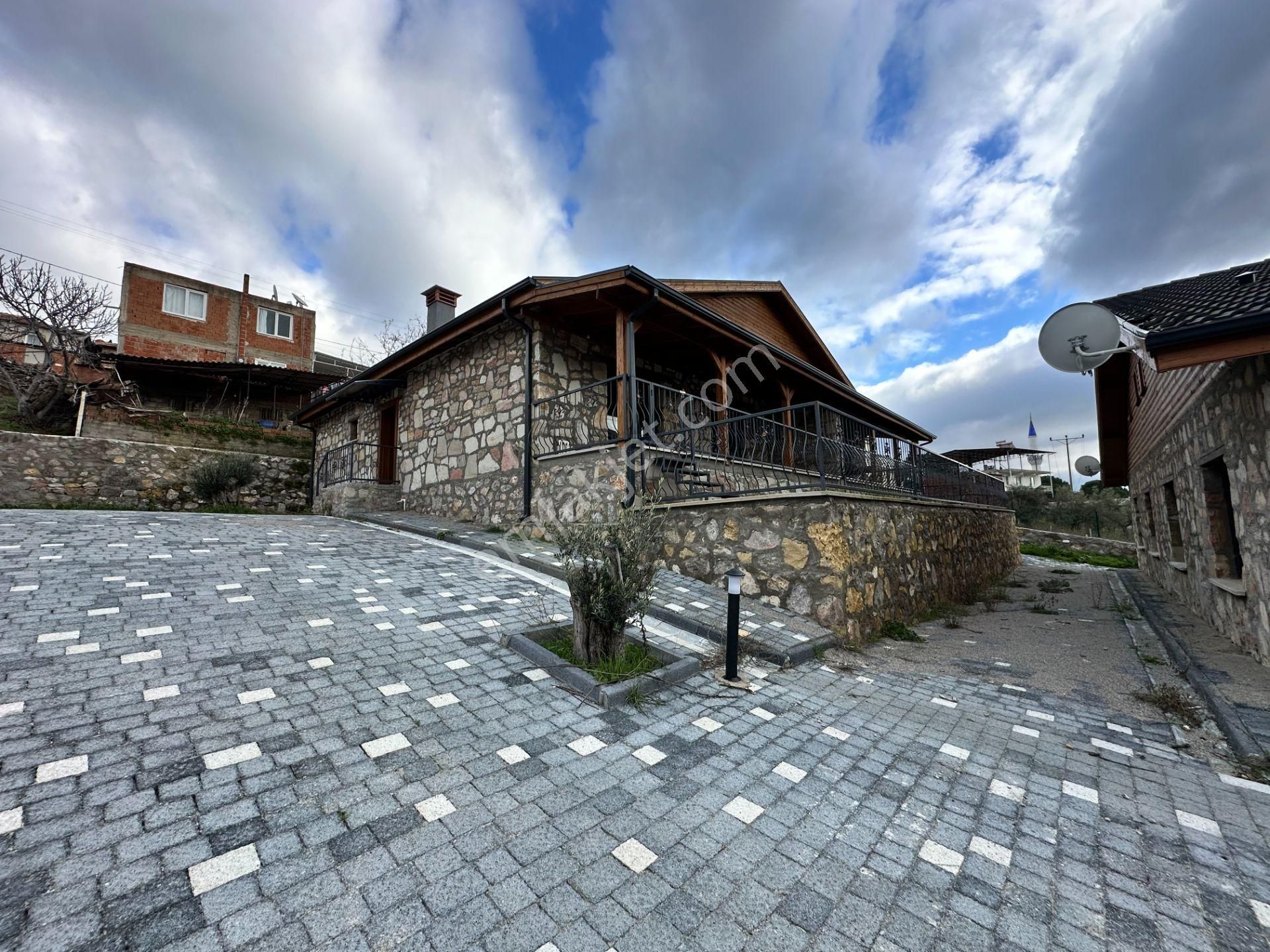 ▀mera Emlaktan Kazdağları Çamcı Köyü Sıfır Site İçi 3+1 Taş Ev - Görsel 35