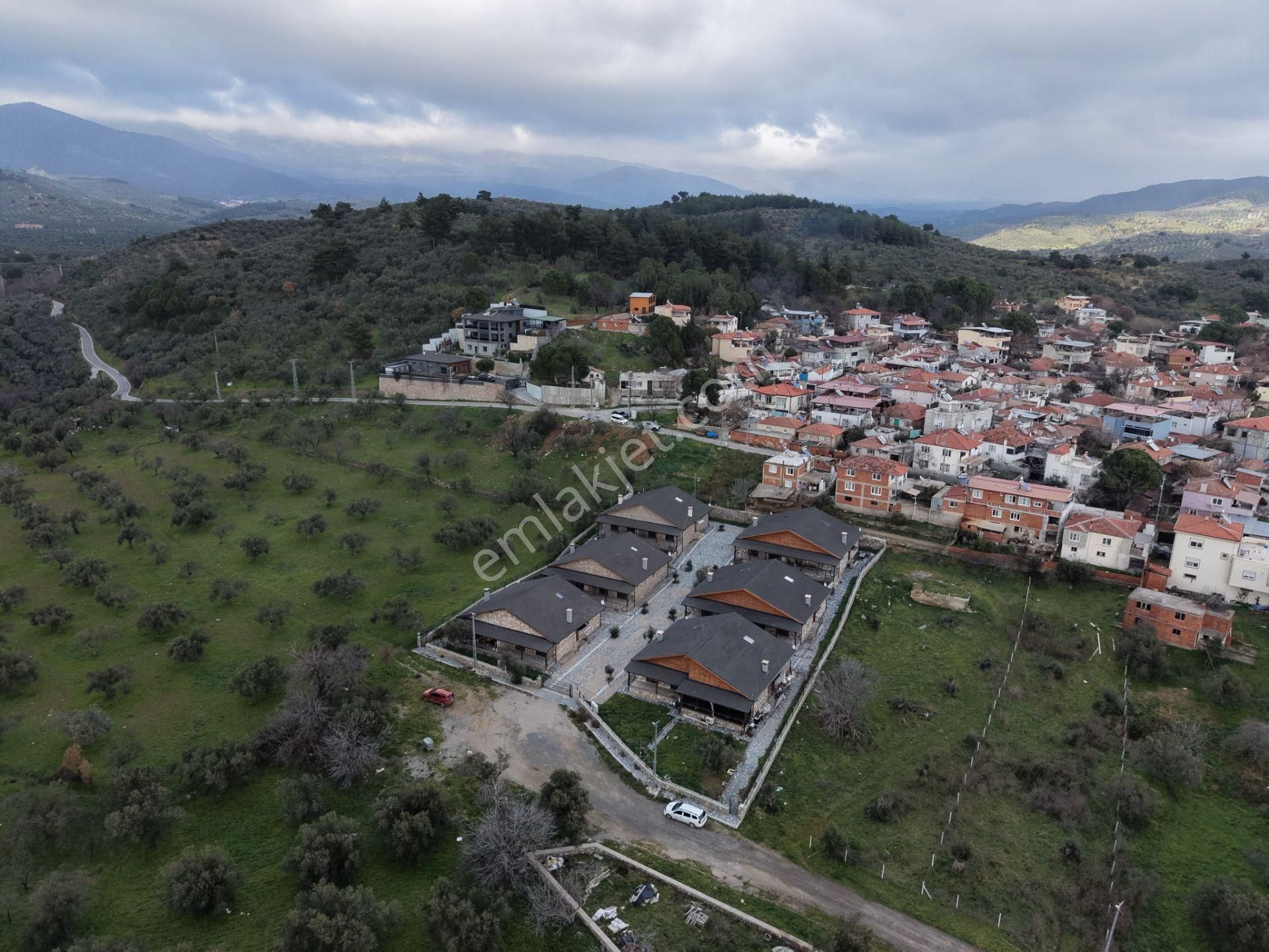 ▀mera Emlaktan Kazdağları Çamcı Köyü Sıfır Site İçi 3+1 Taş Ev - Görsel 4