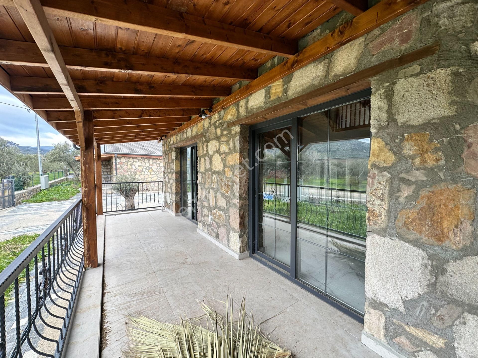 ▀mera Emlaktan Kazdağları Çamcı Köyü Sıfır Site İçi 3+1 Taş Ev - Görsel 18