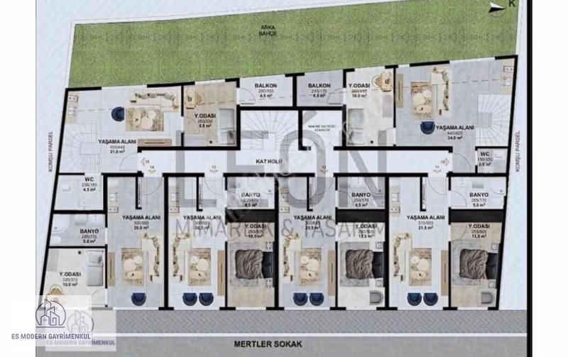 Esentepe Mah.yapım Aşamasında Yerden Isıtma Satılık 1+1 Daire