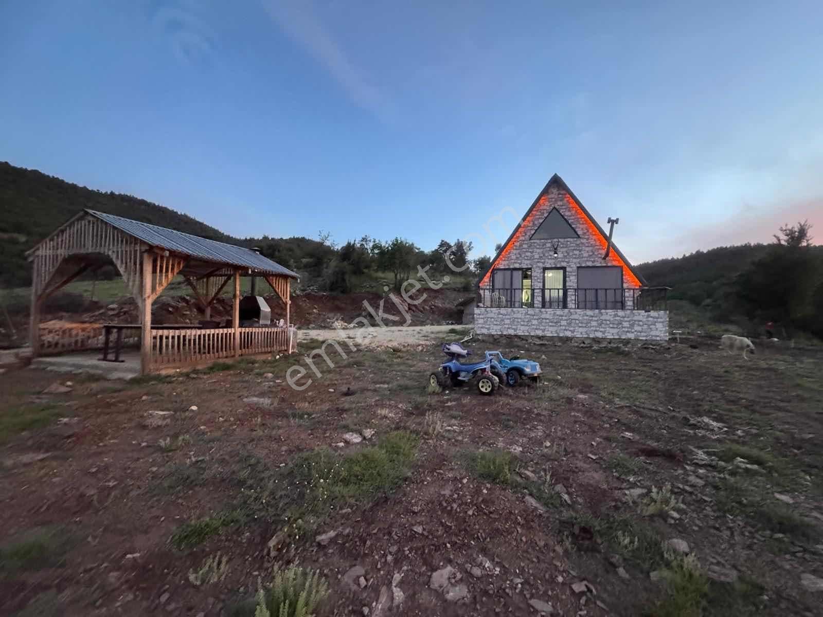 Güneş Enerjili 75m2 Bungalov Ev 110 Tane Ağaç Dikili Arazi - Görsel 4