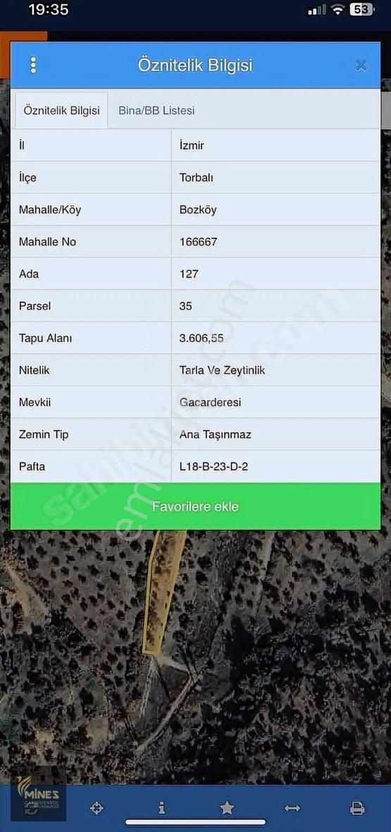 Torbalı Bozköy'de Kaçırılmayacak Satılık Arazi - Görsel 6