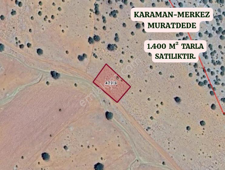 Karaman Merkez Muratdede Köyünde 1.400 M² Tarla Satılıktır - Görsel 2