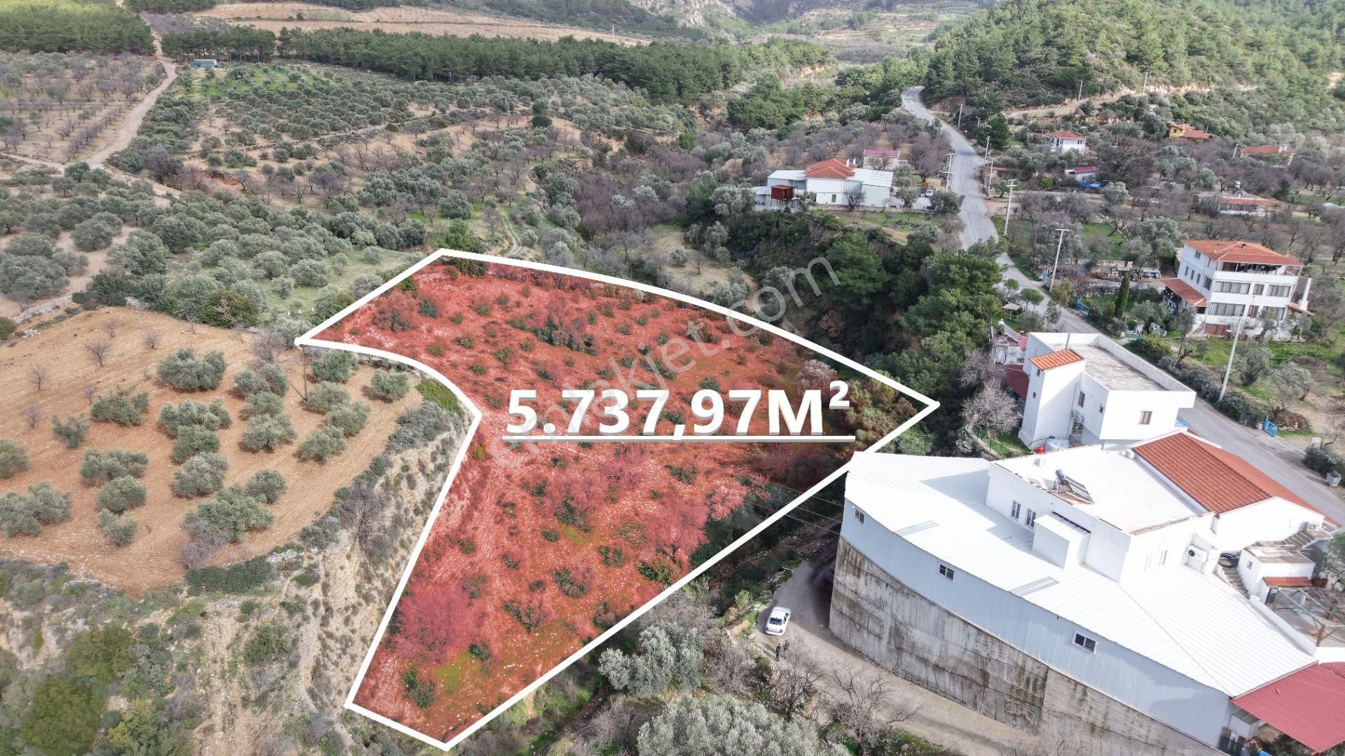 Datça Sındı Mahallesi Zeytincikte Satılık 5.738m² Tarla - Görsel 27