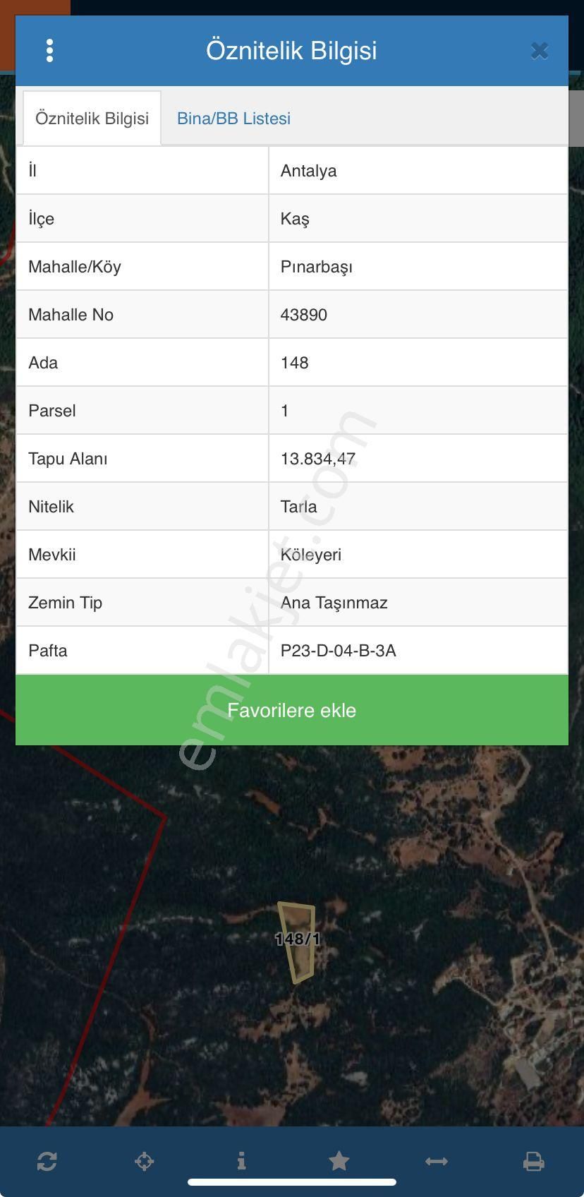 Kaş'ta Yatırım Fırsatı Çok Uygun Fiyat 13834 M2 - Görsel 6