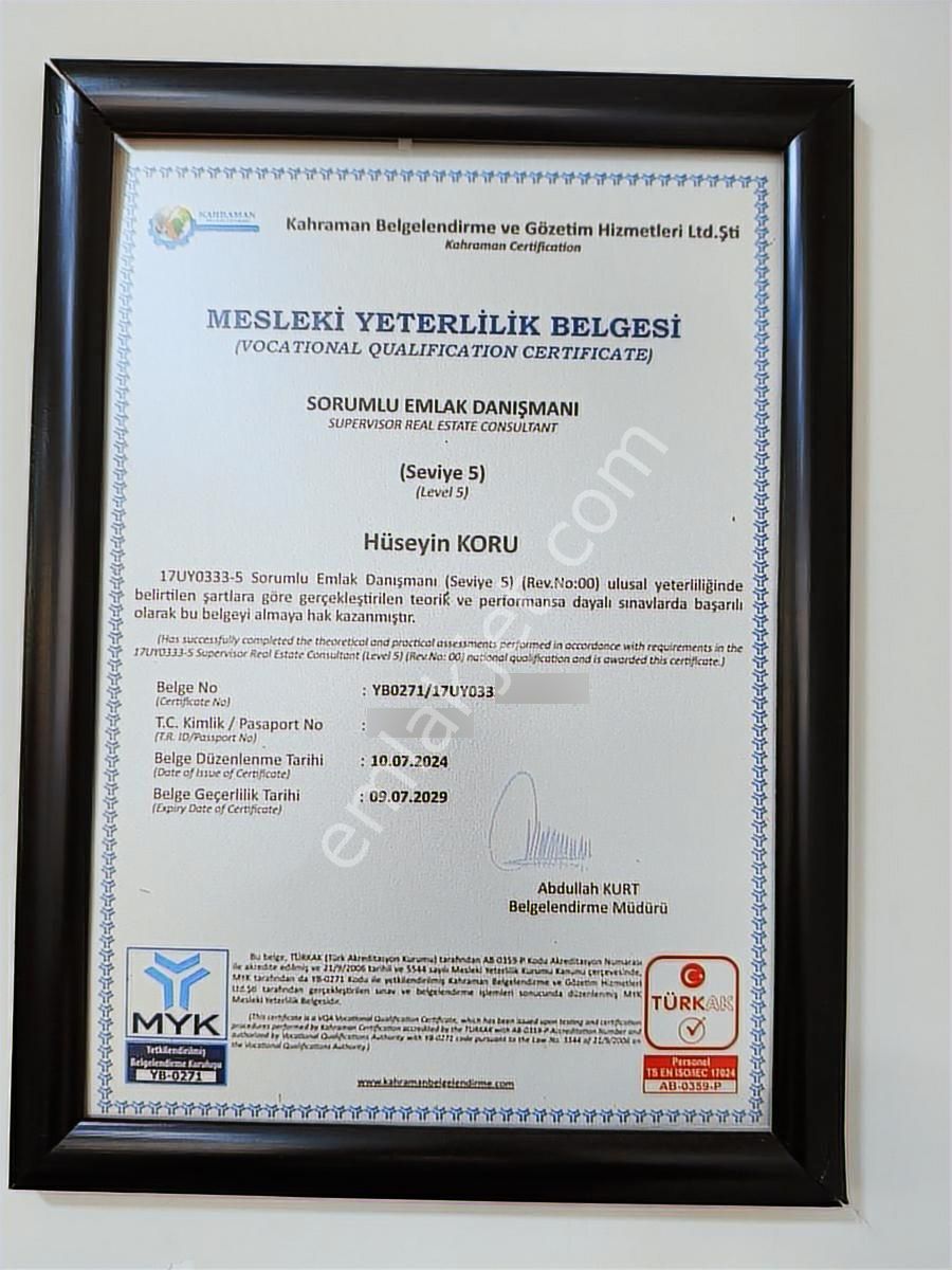 Koru Emlaktan Kiralık Emiroğlu Ana Caddeye Yakın 1+1 Daire - Görsel 24
