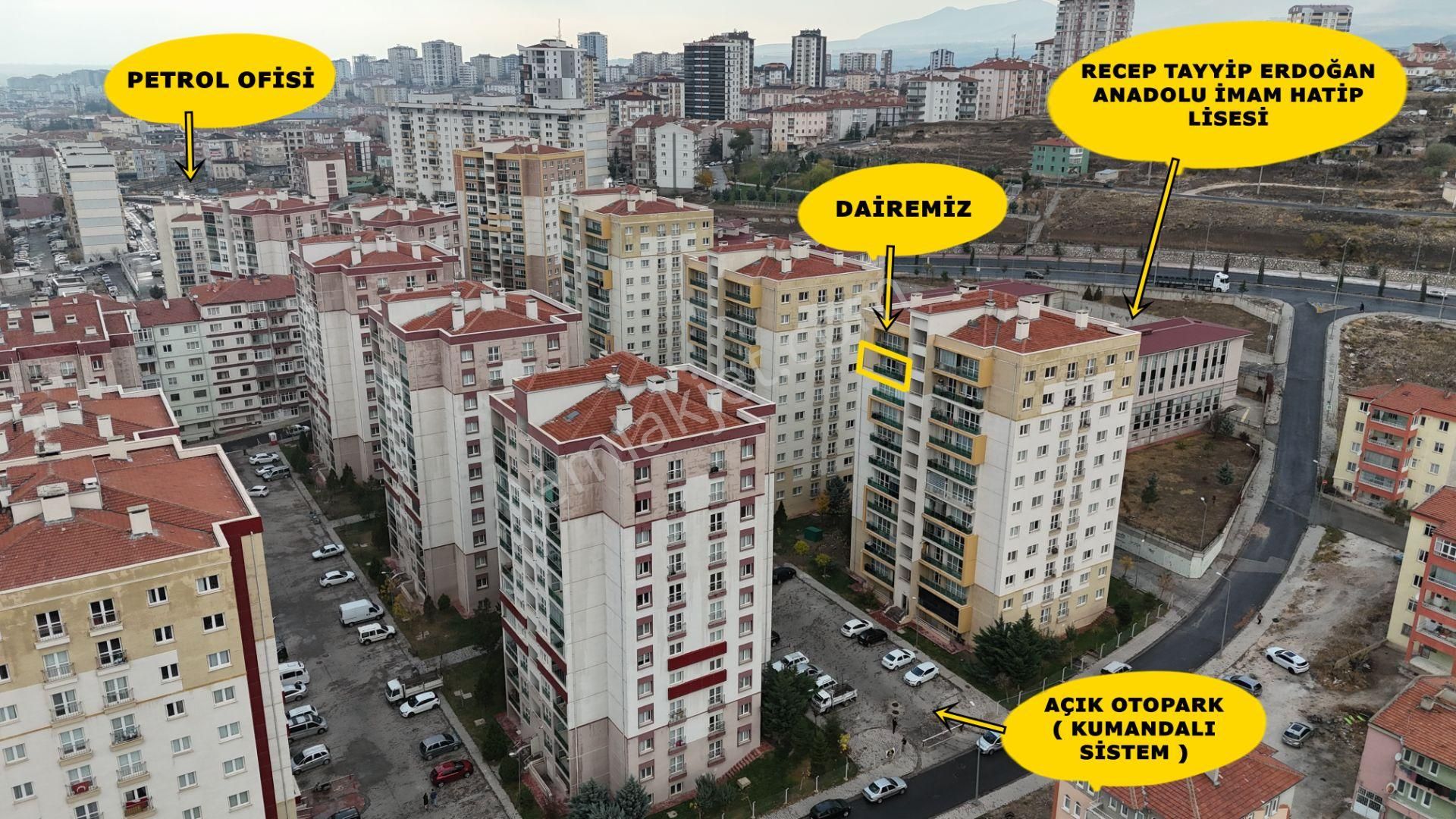 E.gökal İmamhatip Meydanı Toki ! 3+1 Full Yapılı Ara Kat 110 M2! - Görsel 3