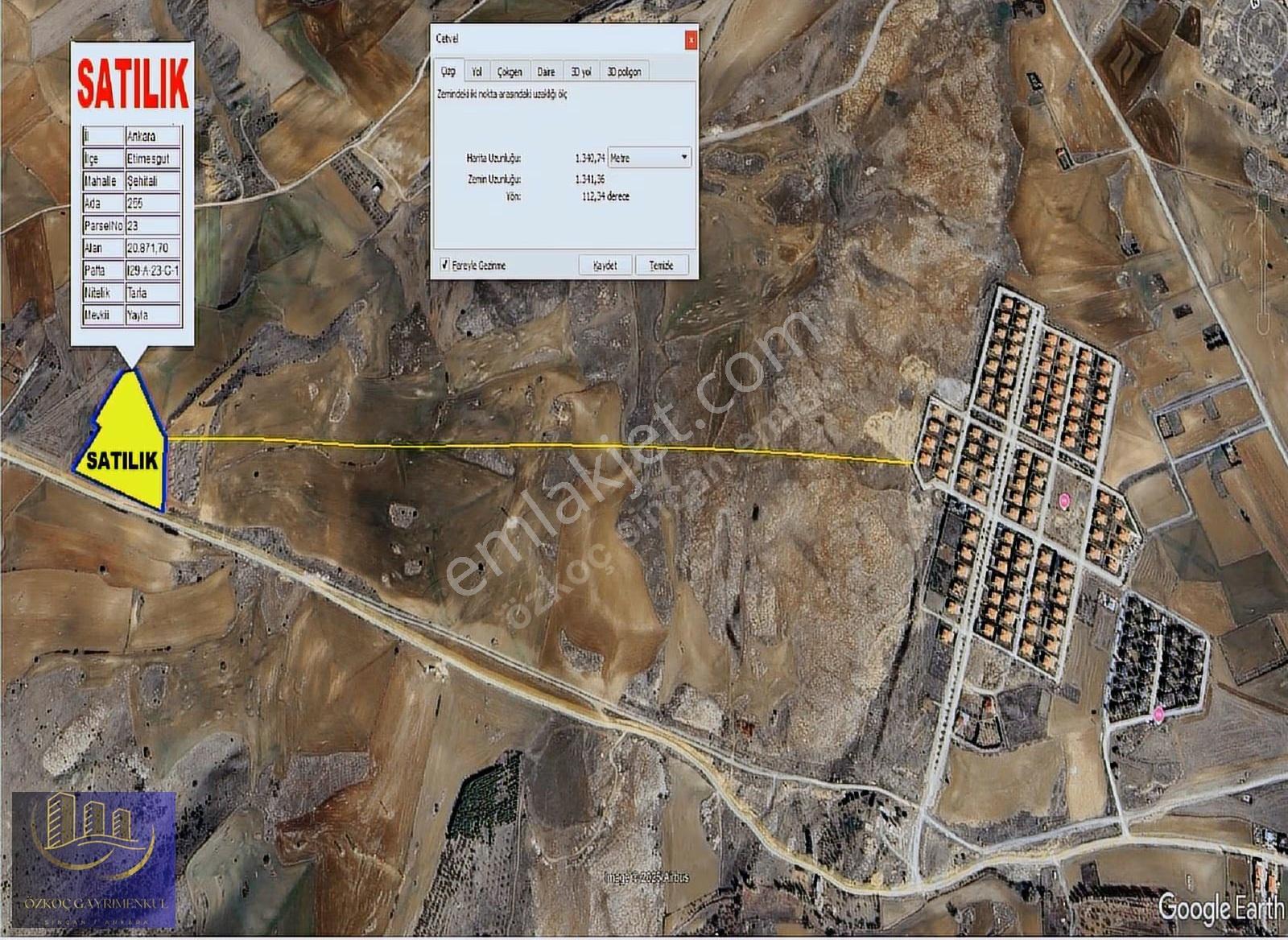 Şehit Ali' De İmar Sınırında Kadastro Yoluna Cephe 2981 M² Arazi - Görsel 6