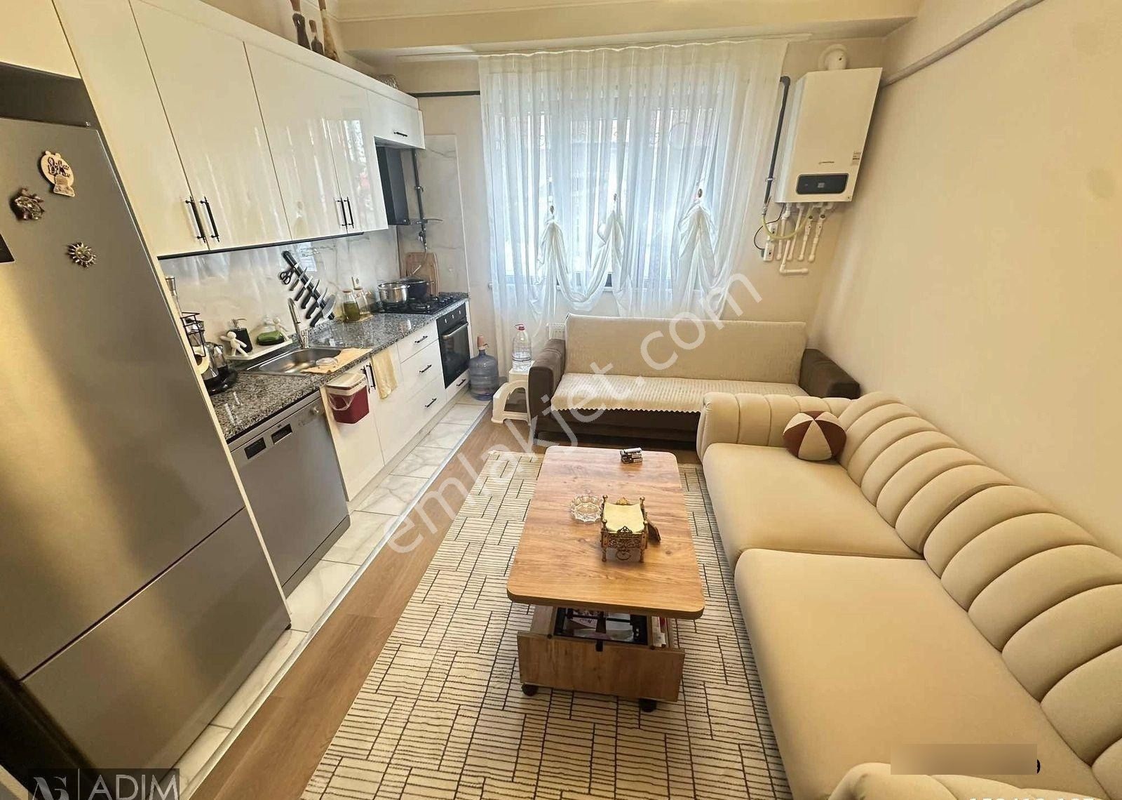 1 Yıllık Binada, Karanlık Odasız, Otoparklı, A.mutfaklı, 2+1 - Görsel 13