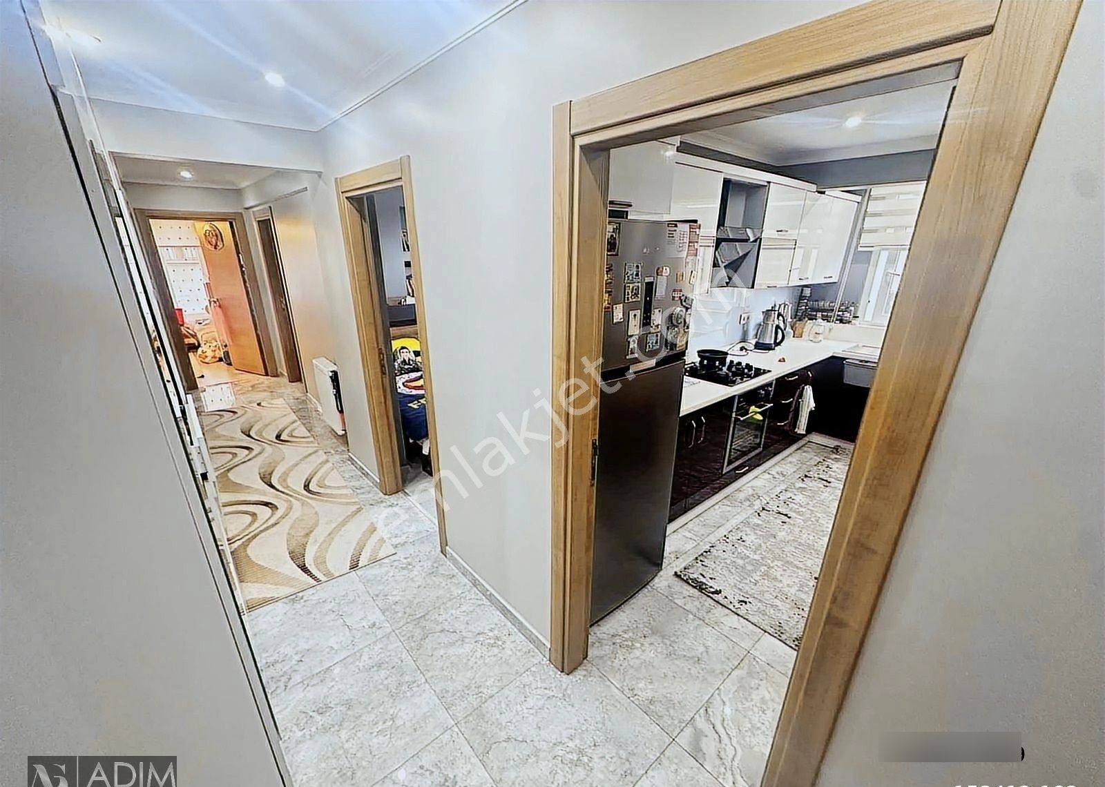 İnönü Caddesinde,mimari Dekorasyonlu,3+1 İskanlı Net 98m2 !! - Görsel 8