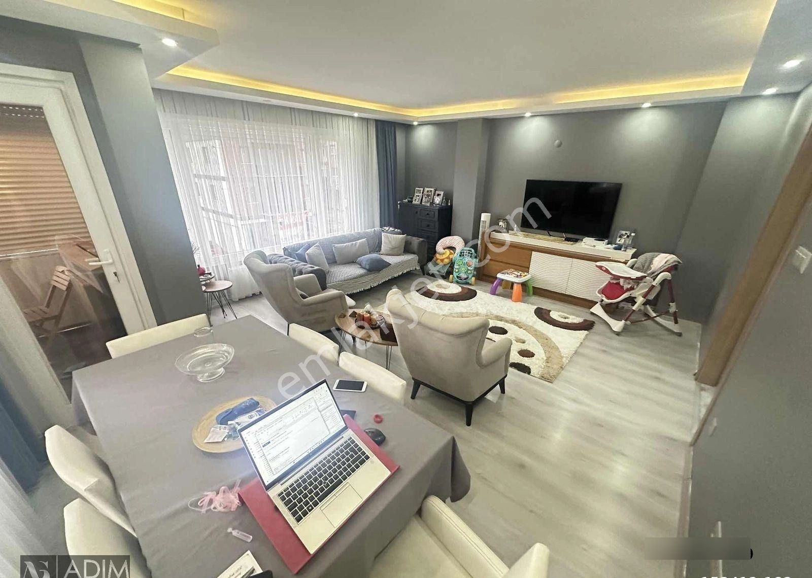 İnönü Caddesinde,mimari Dekorasyonlu,3+1 İskanlı Net 98m2 !! - Görsel 18