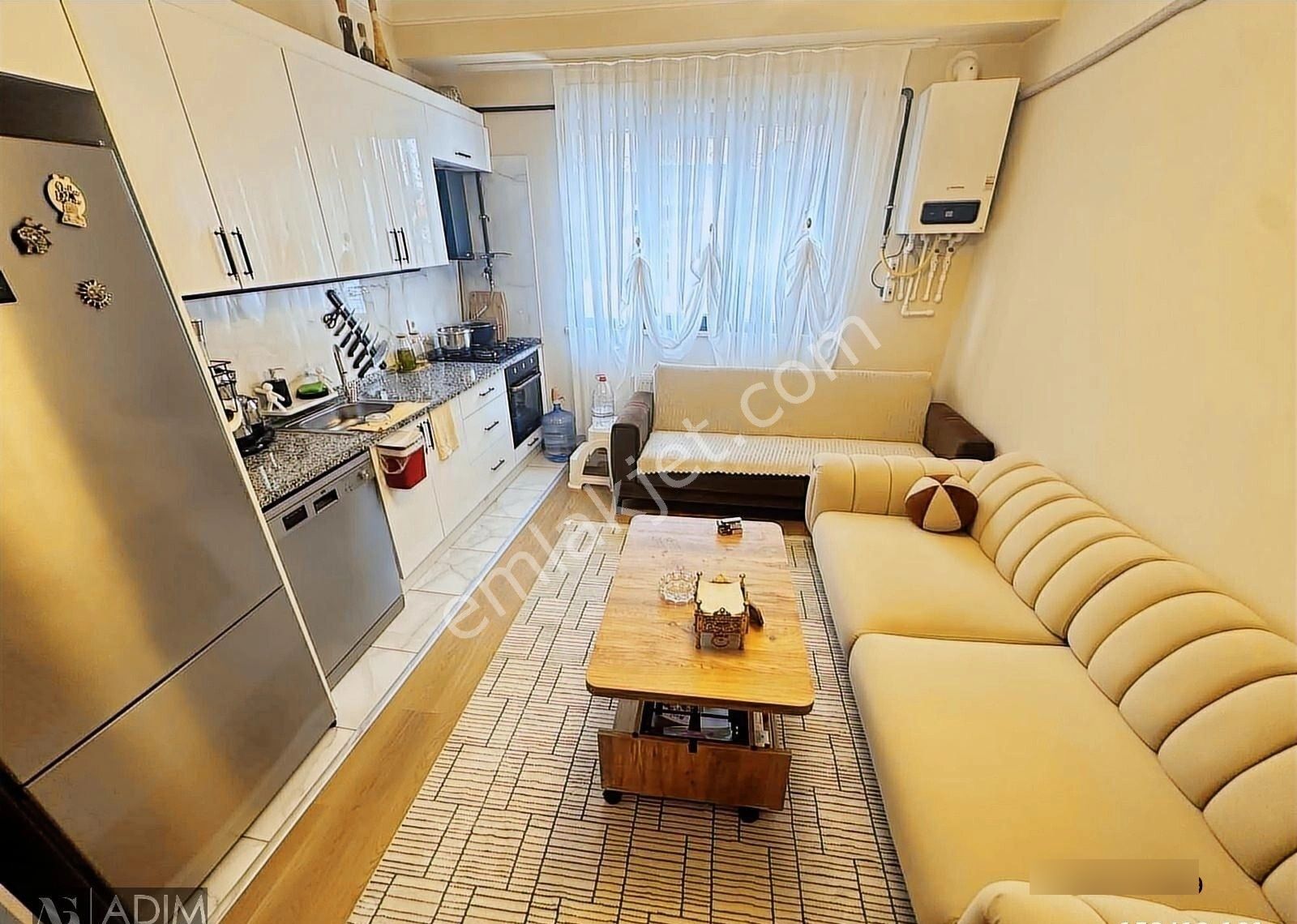 İskanlı, Karanlık Odasız, Masrafsız, Yeni Binada,2+1 Bahçe Katı - Görsel 8