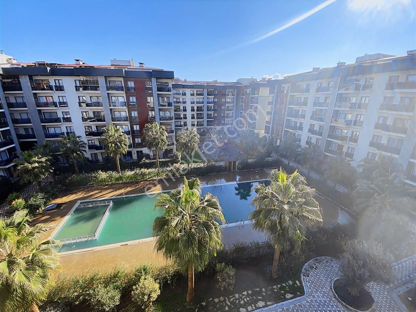 Torbalı Yedieylül Mah Havuzlu Site Kiralık Full Eşyalı 1+1 Daire - Görsel 5