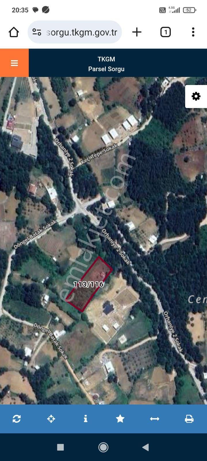 Bursa Kestel Orhaniye-ana Yola Sıfır, Sulu, Elektrikli, 60 Meyve Ağacı+ev+veranda - Görsel 2