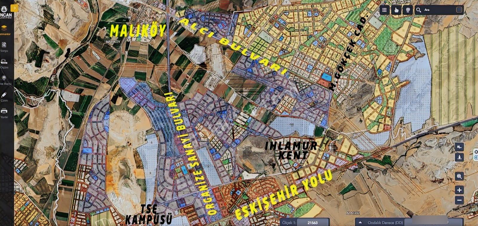 Alkan'dan Malıköy'de Tek Tapu Arsa - Görsel 20