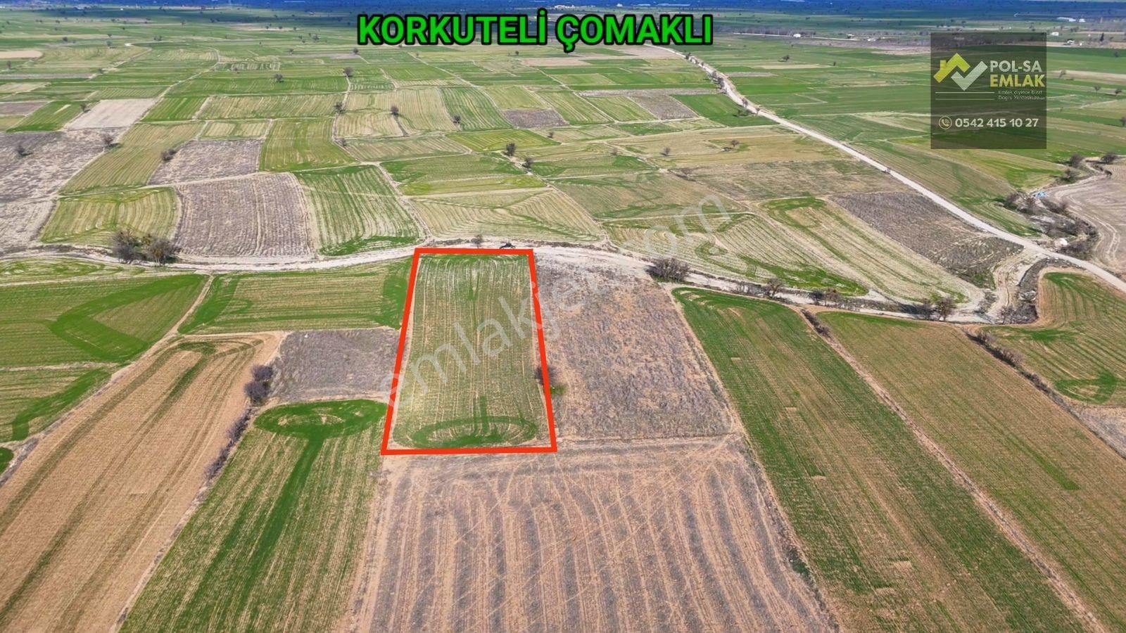 Korkuteli Çomaklı Da Satılık 3.105m2 Tarla Yol Var 670.000 - Görsel 8
