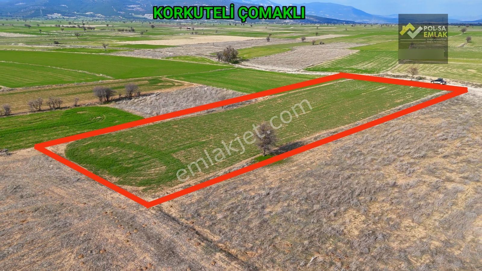 Korkuteli Çomaklı Da Satılık 3.105m2 Tarla Yol Var 670.000 - Görsel 10