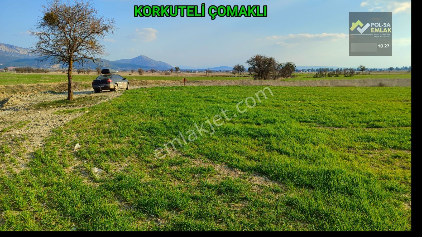 Korkuteli Çomaklı Da Satılık 3.105m2 Tarla Yol Var 670.000 - Görsel 18