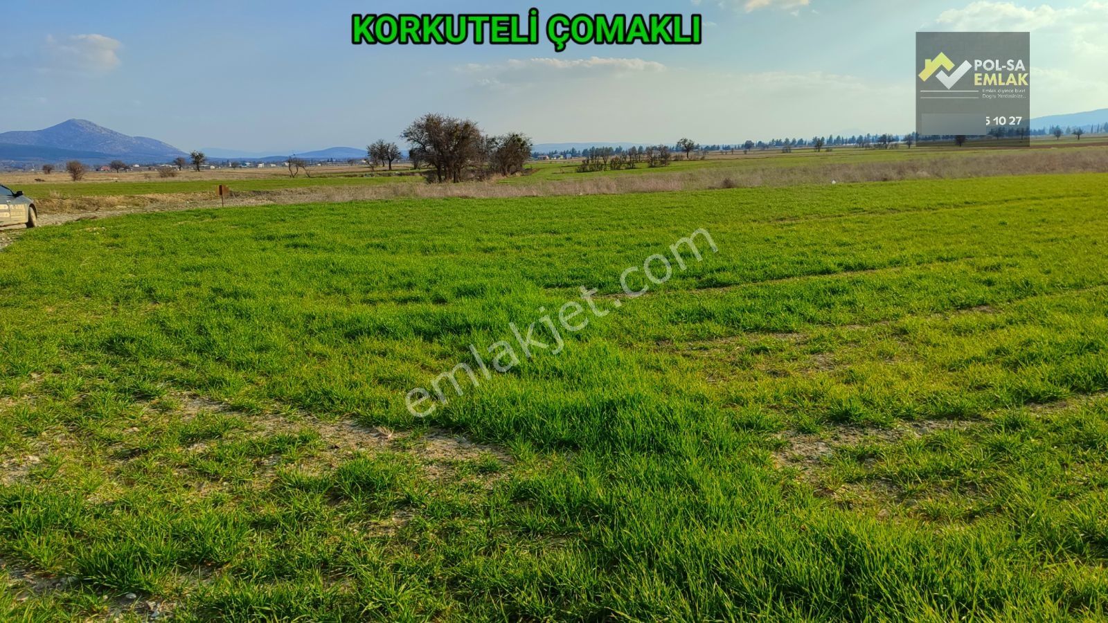 Korkuteli Çomaklı Da Satılık 3.105m2 Tarla Yol Var 670.000 - Görsel 6