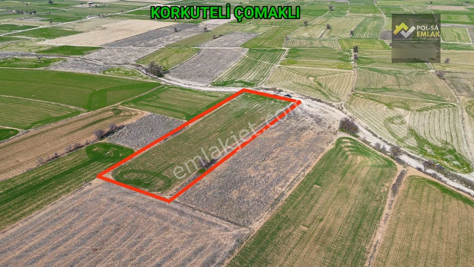 Korkuteli Çomaklı Da Satılık 3.105m2 Tarla Yol Var 670.000 - Görsel 14