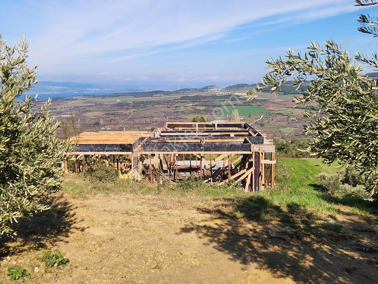 Umurbey'de İmara Bitişik Boğaz Ve Köprü Manzaralı 7 Dönüm Tarla. - Görsel 8