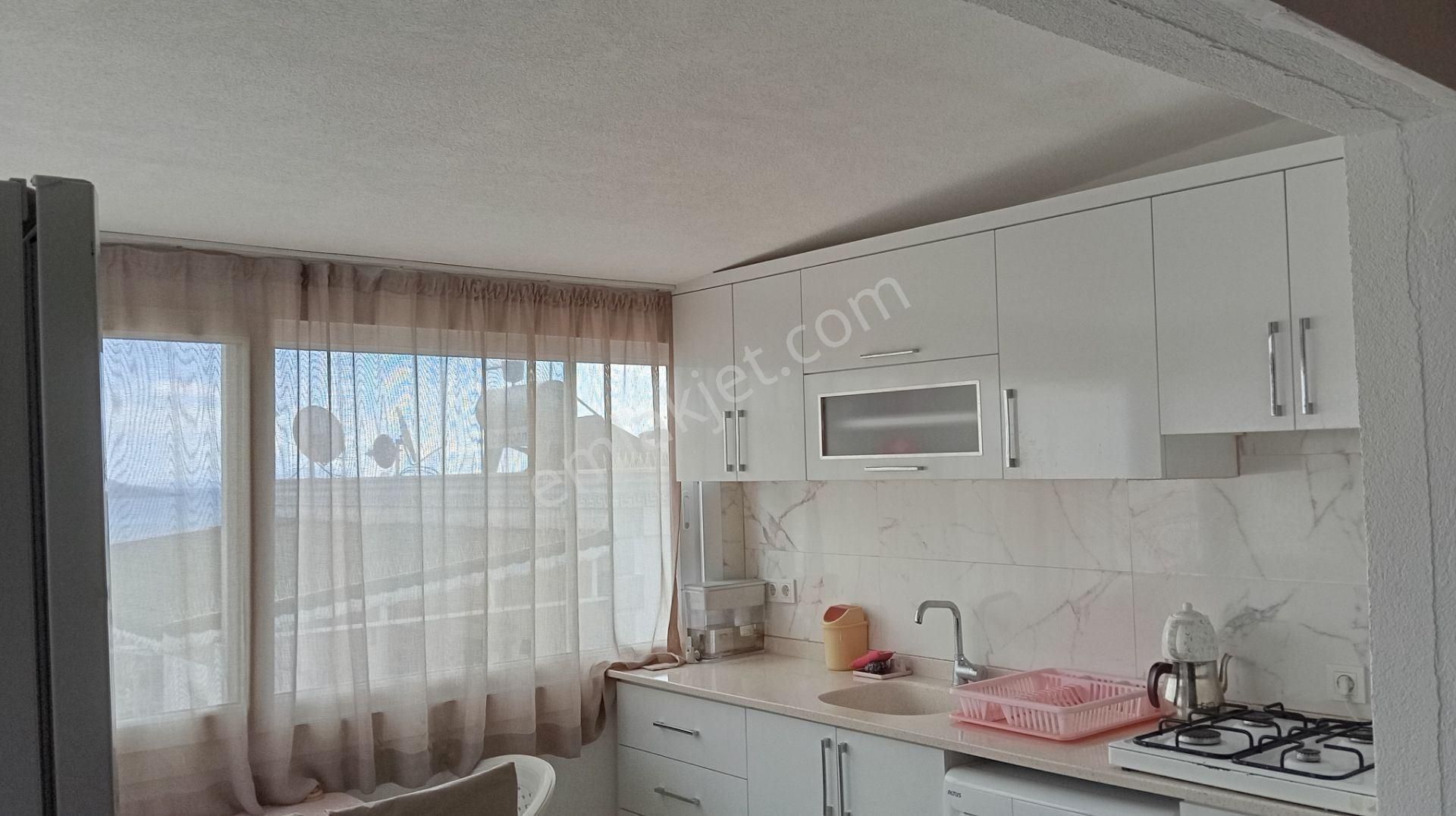 Bodrum Bağla Sanatçılar Sitesi Eşyalı Kiralık 1+1 Üst Kat Daire - Görsel 7