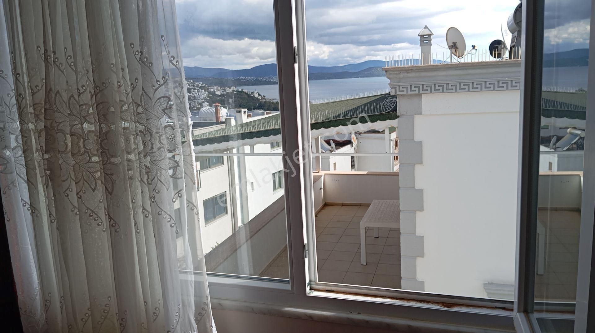 Bodrum Bağla Sanatçılar Sitesi Eşyalı Kiralık 1+1 Üst Kat Daire - Görsel 17
