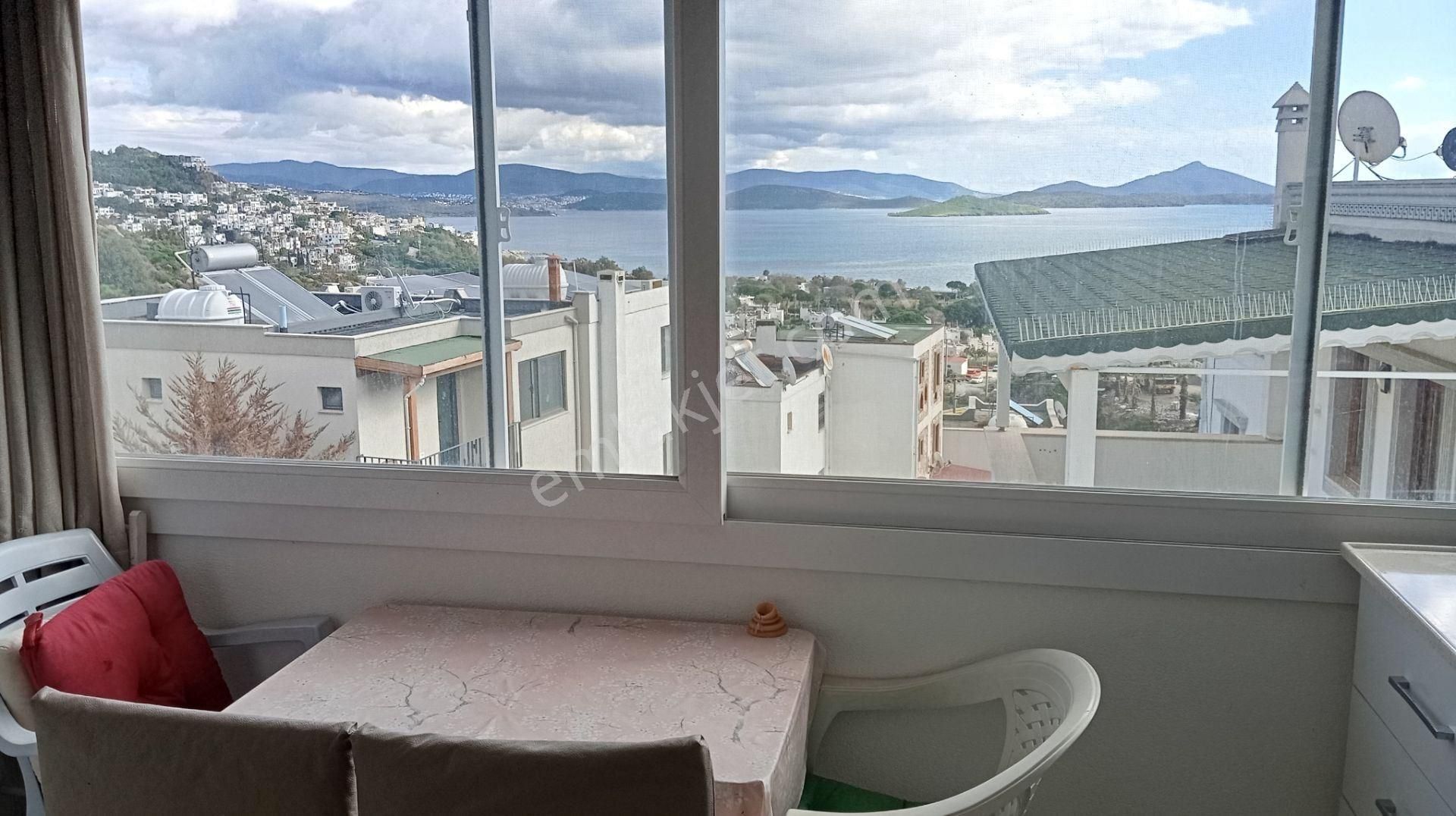 Bodrum Bağla Sanatçılar Sitesi Eşyalı Kiralık 1+1 Üst Kat Daire - Görsel 8