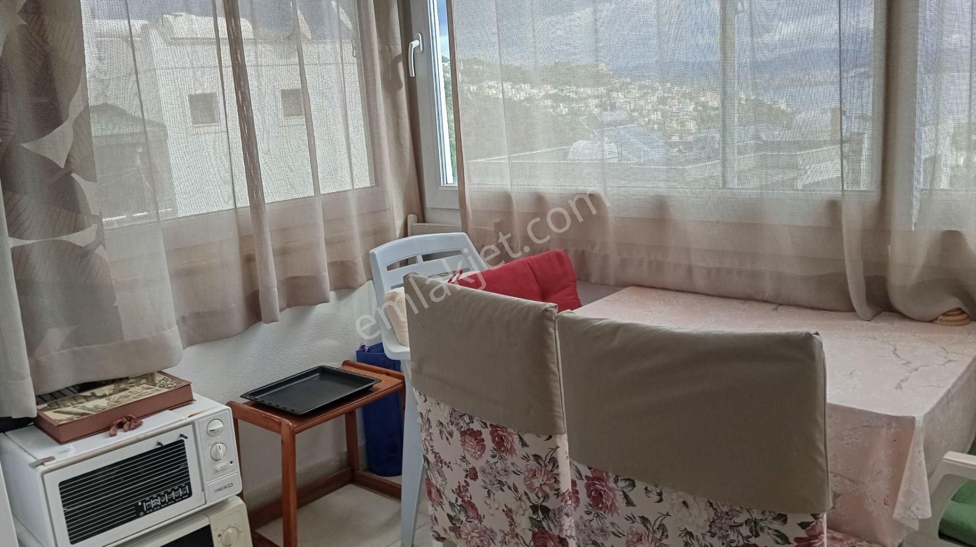Bodrum Bağla Sanatçılar Sitesi Eşyalı Kiralık 1+1 Üst Kat Daire - Görsel 22