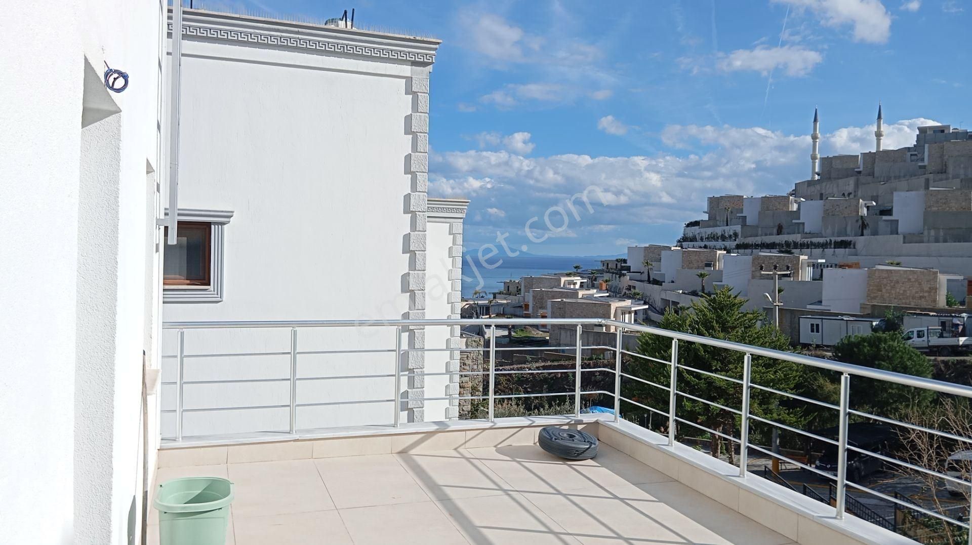 Bodrum Bağla Sanatçılar Sitesi Eşyalı Kiralık 1+1 Üst Kat Daire - Görsel 3