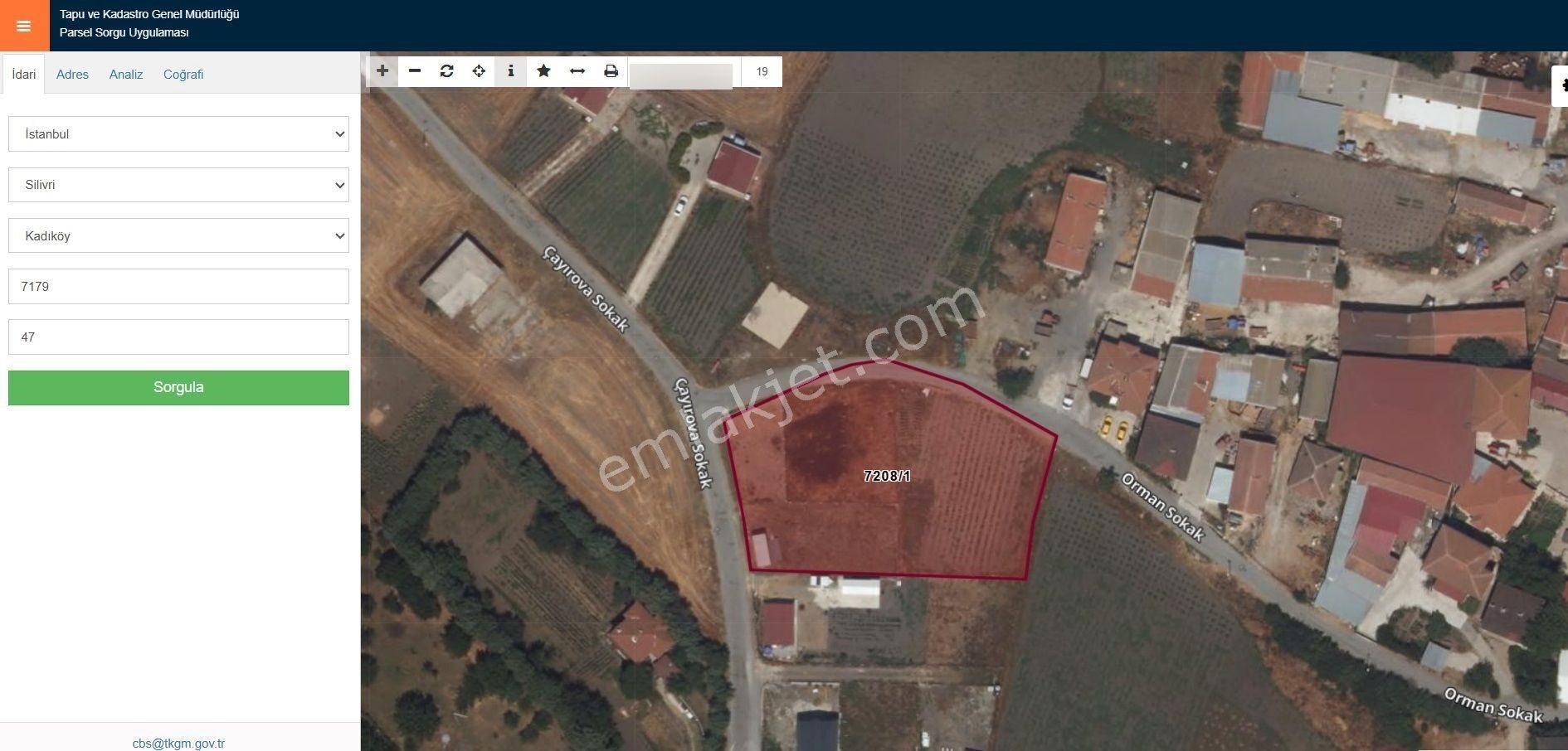 Silivri Kadıköyde Köy İçi Mükemmel Konum Köşe Parsel İmara Sınır - Görsel 9