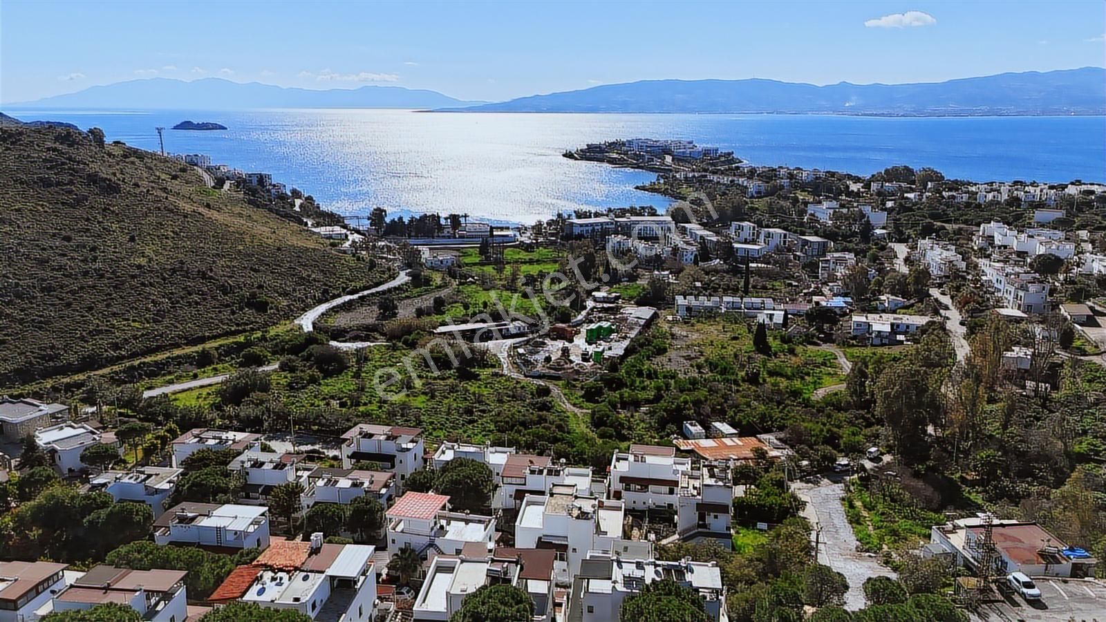 Bodrum Akyarlar'da Full Deniz Manzaralı Bakımlı 2+1