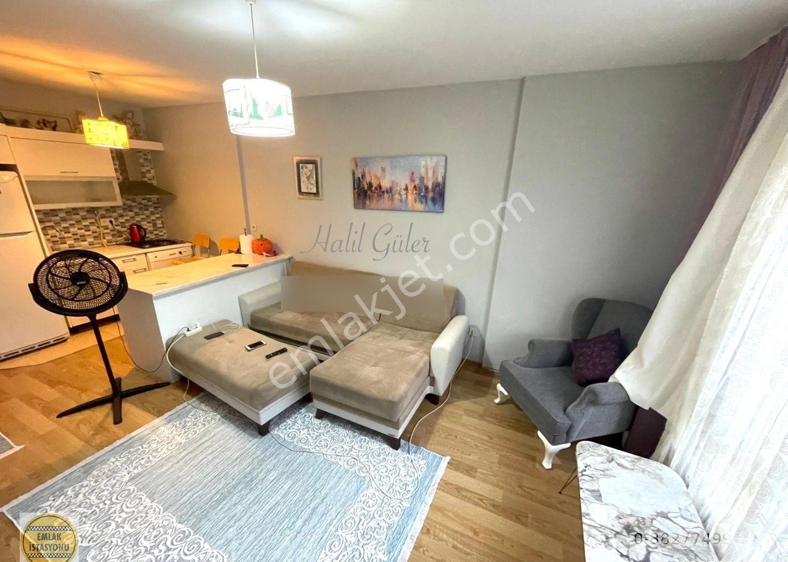 Sancaktepe Ovalbahçe Sitesi Eşyalı Kiralık 1+1 Giriş Kat Daire - Görsel 9