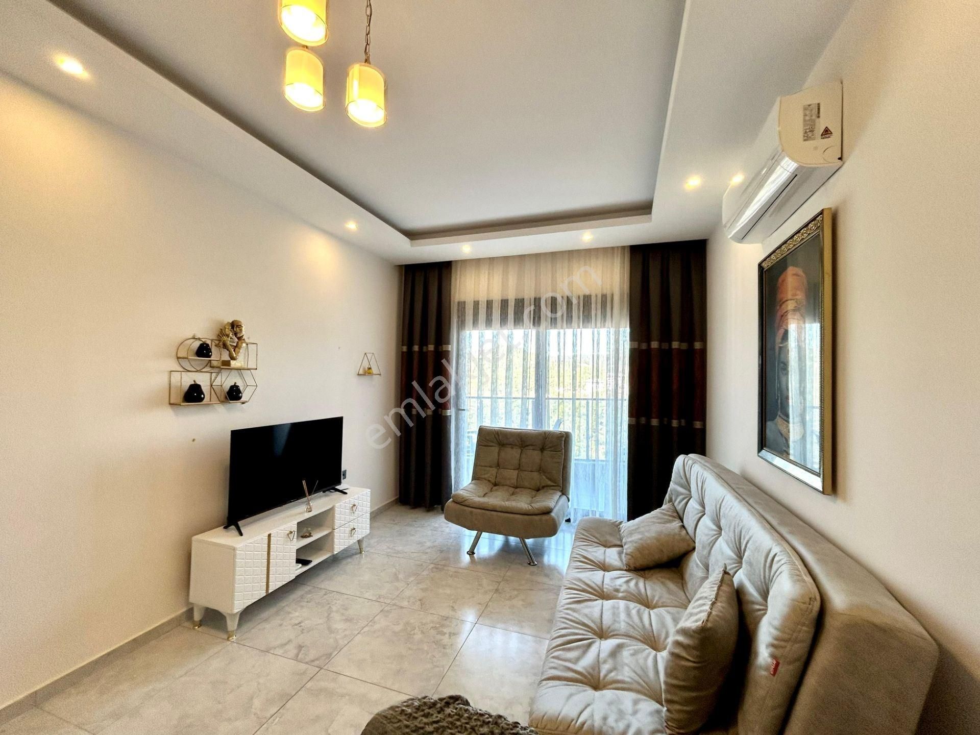 Alanya Avsallar’da Deniz Manzaralı, Full Yeni Eşyalı 1+1 Daire - Görsel 3